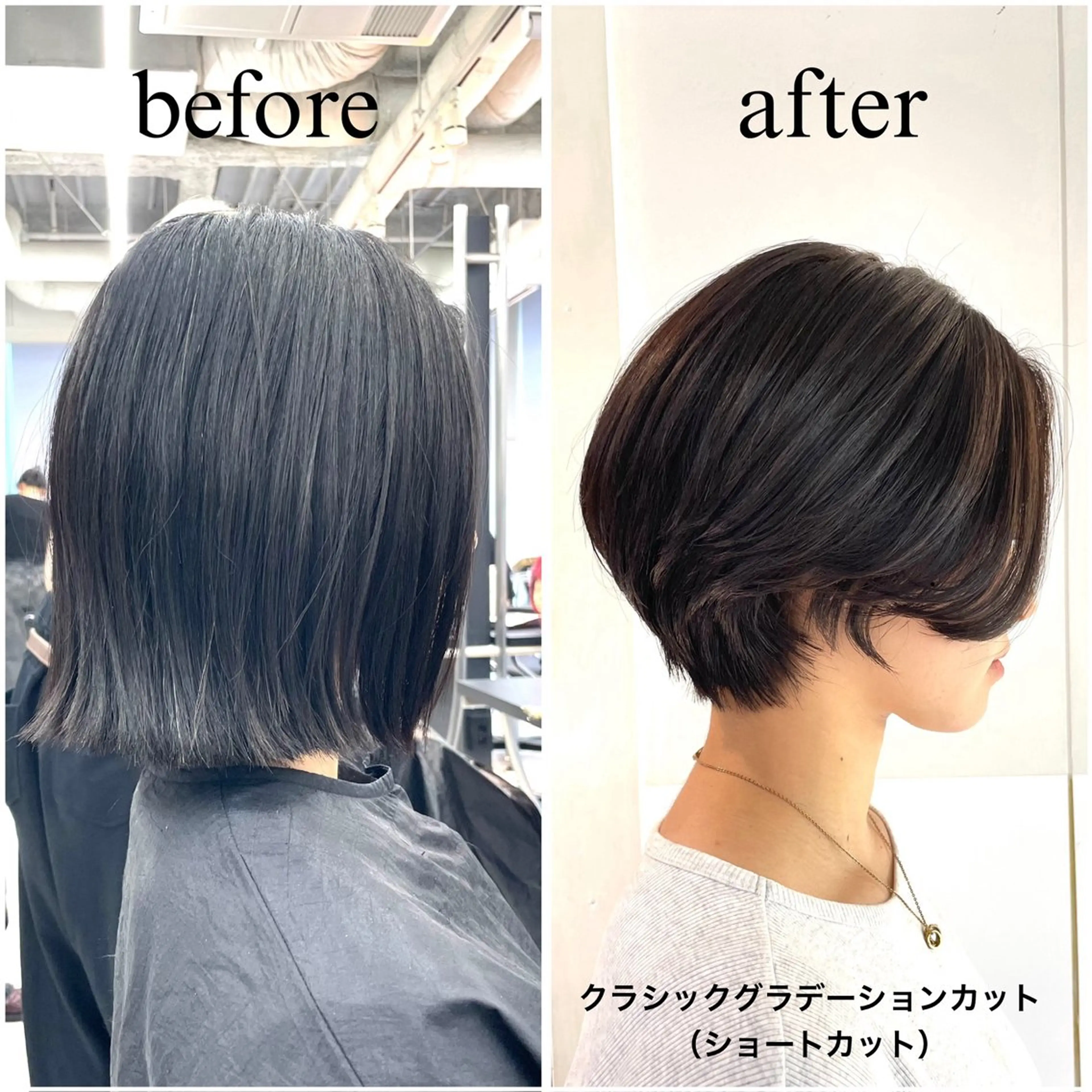 ショート 丸みショート ショートヘア 無料カットモデル募集 /　 Juanのヘアスタイル