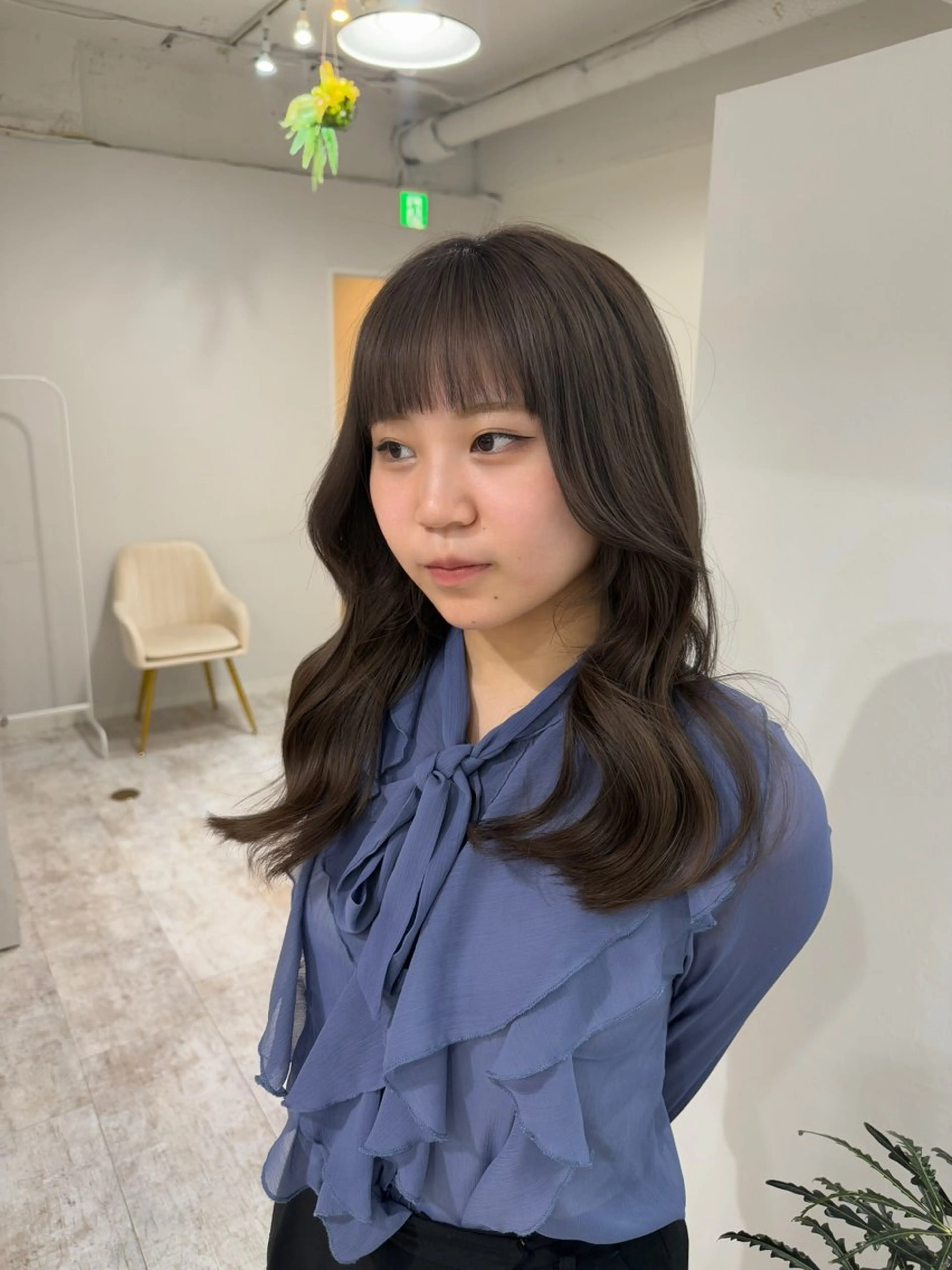 セミロング カラー ヘアカラー piLLon/ RYUKAのヘアスタイル