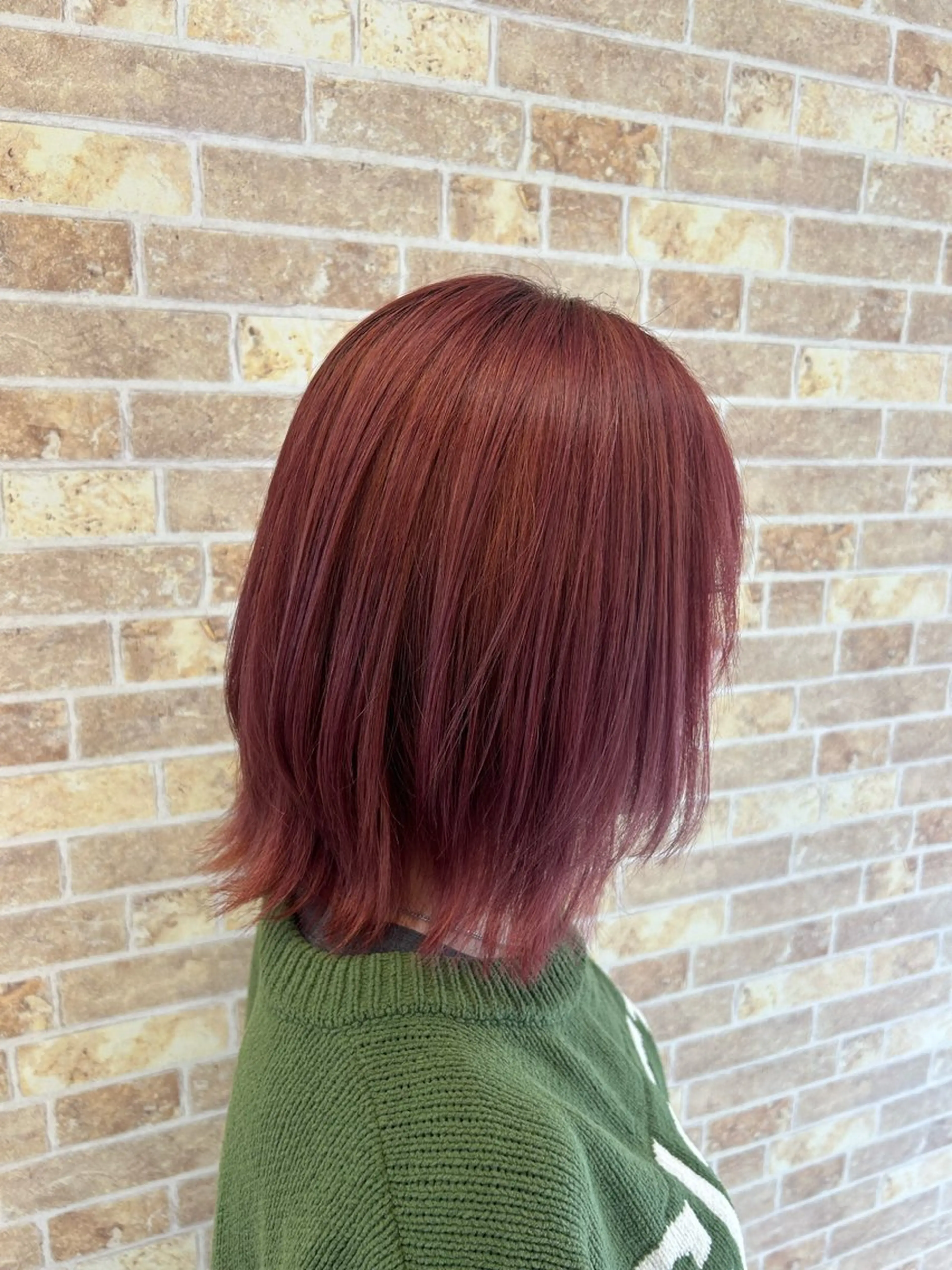 カラー ヘアカラー 福田 実佑のヘアスタイル