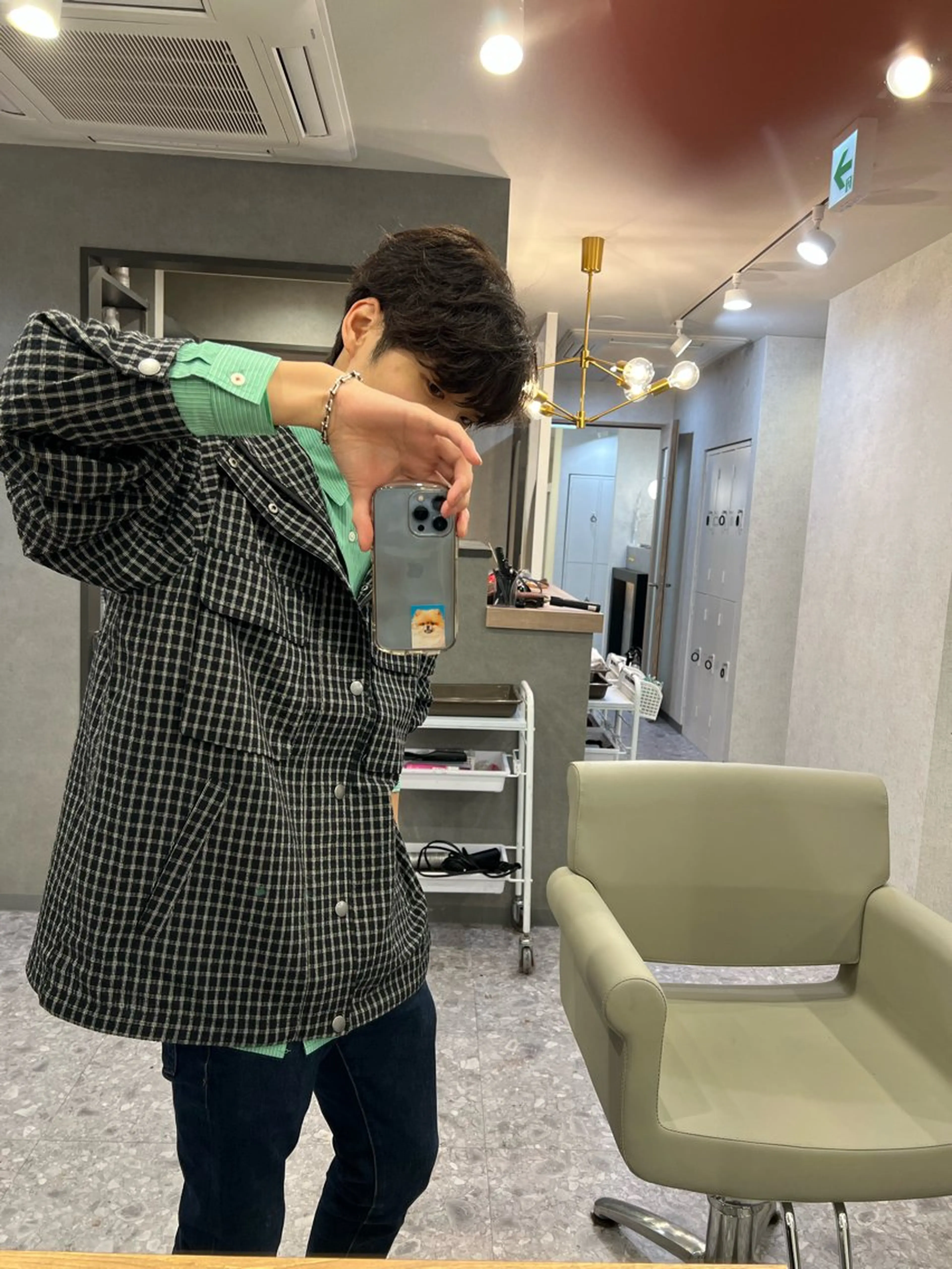 ショート 大人メンズヘア アドバイザーkaiのヘアスタイル