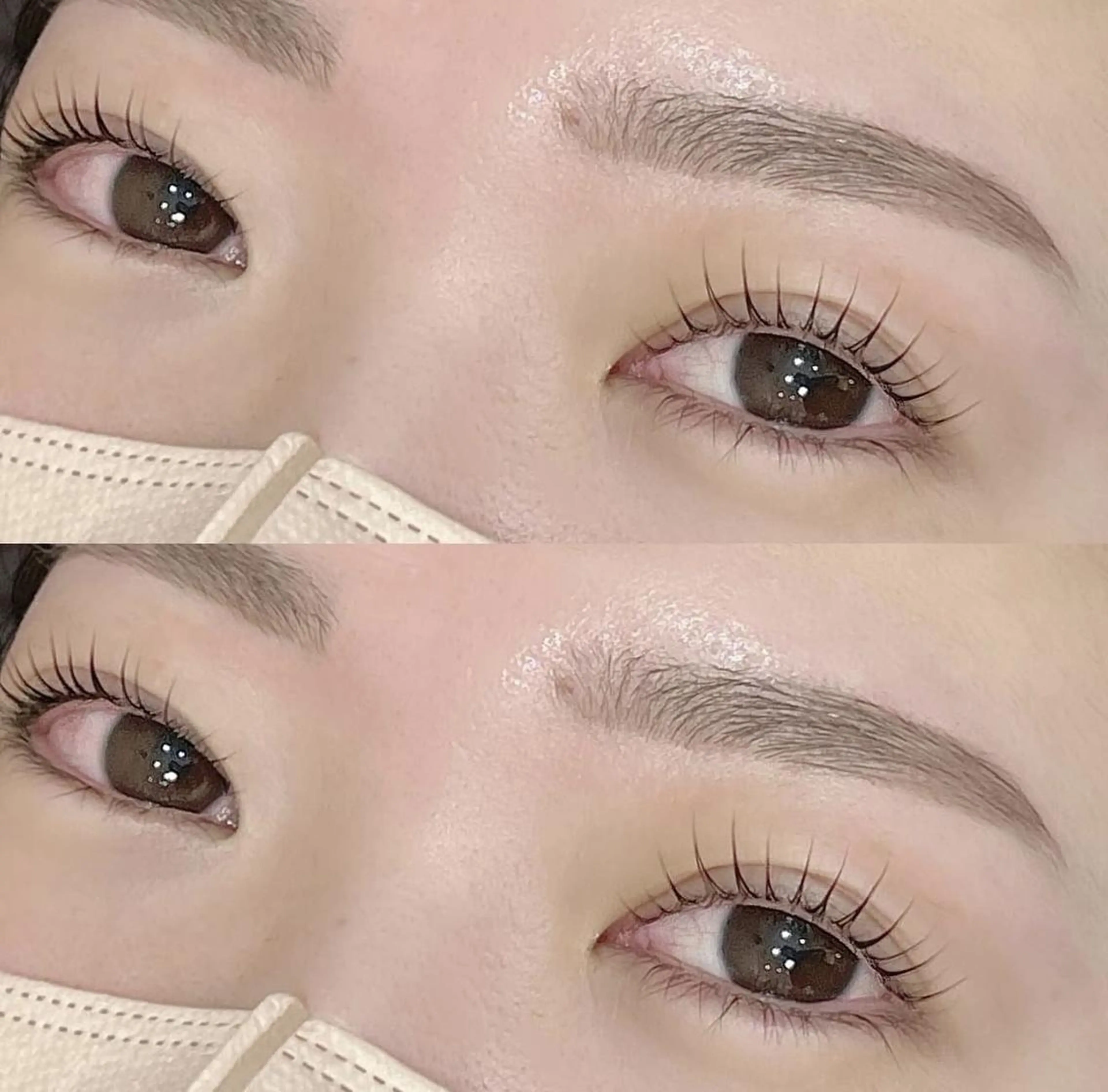 マツエク・マツパ パリジェンヌラッシュリフト 一重×まつ毛パーマ M.Wish さつき🌻🧡のマツエク・マツパデザイン