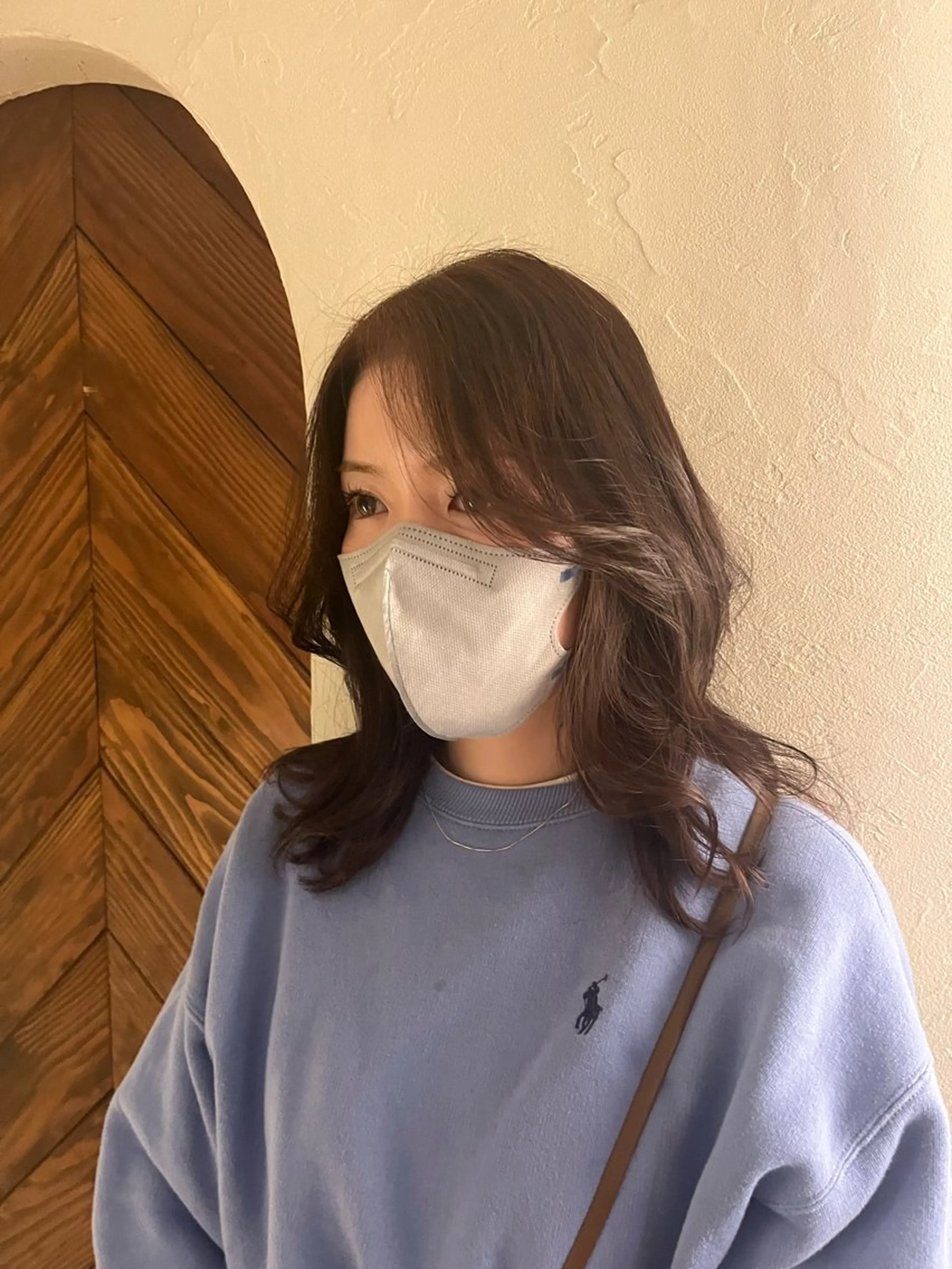 ミディアム 今井 香奈恵のヘアスタイル