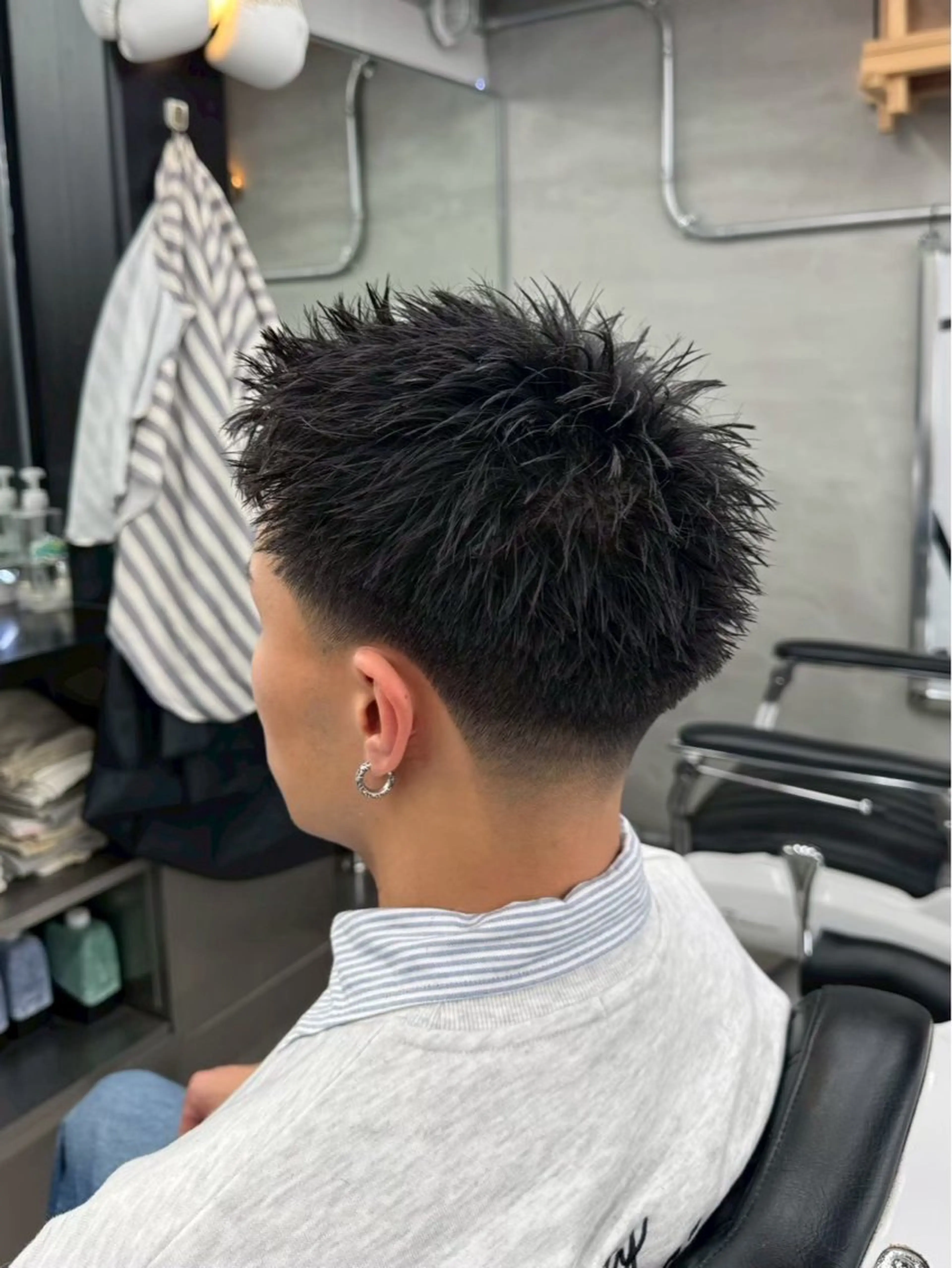 シャンプー＋カット＋フェードの写真