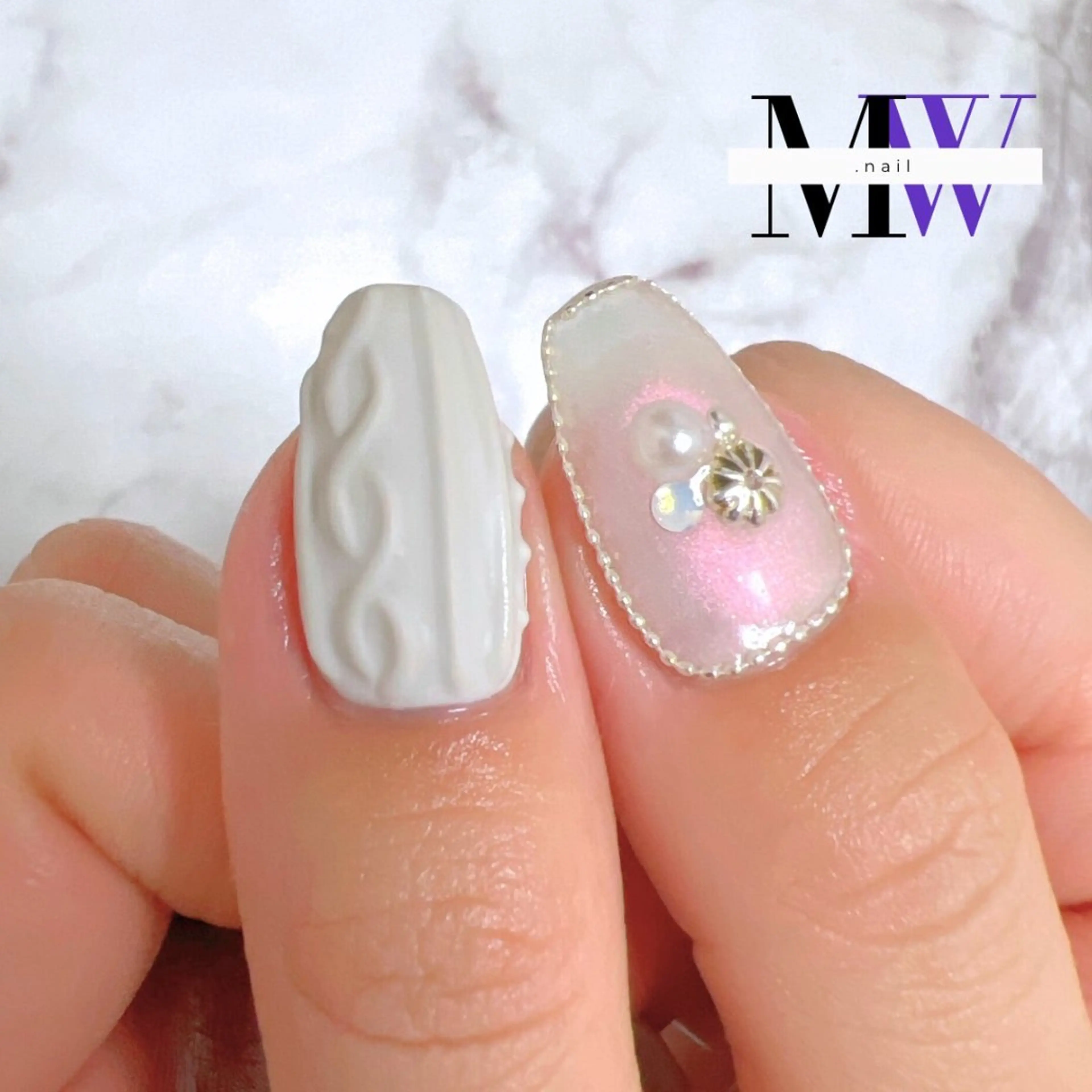 ネイル ハンドネイル MW .nailのネイルデザイン