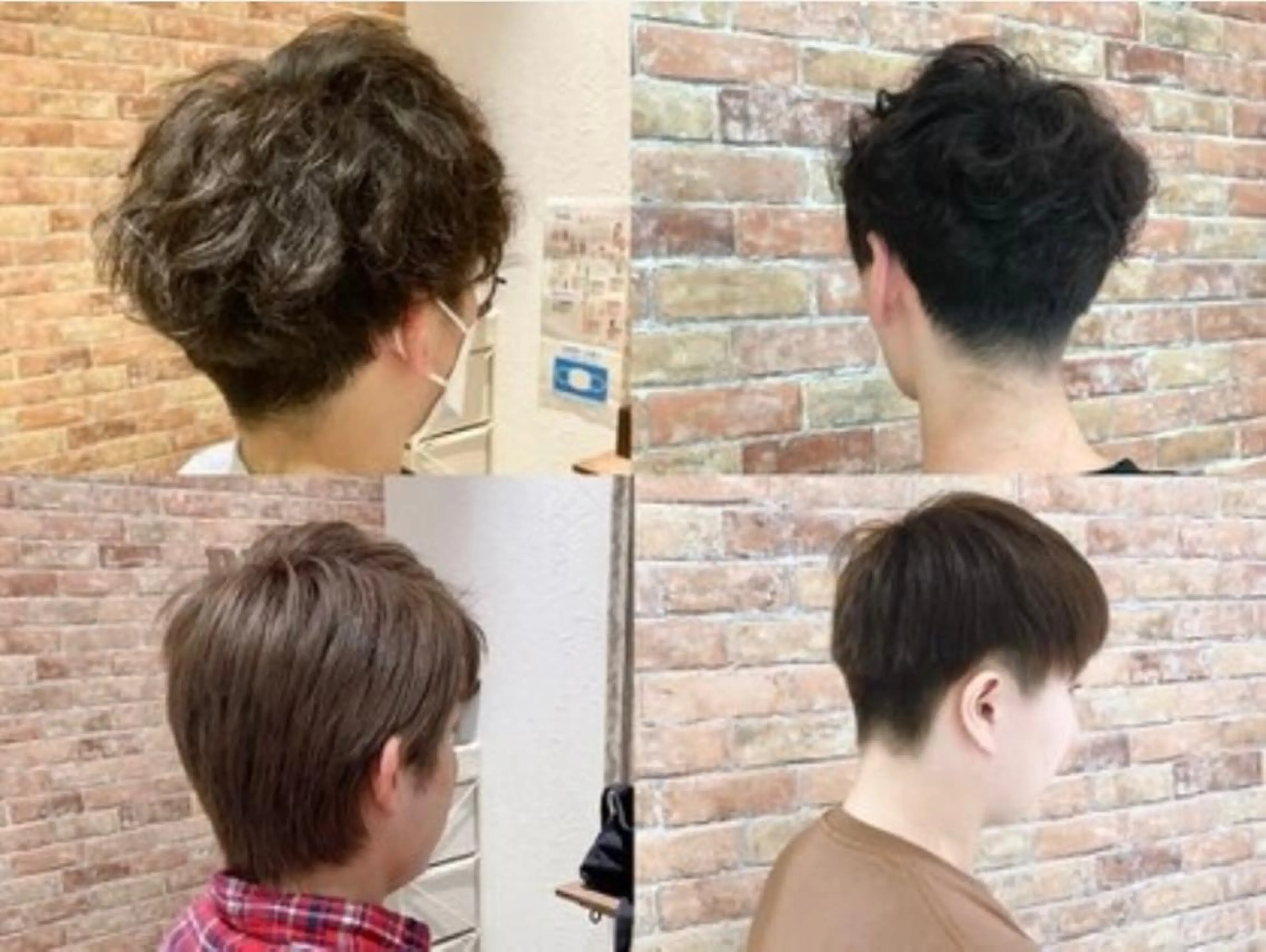 カラー パーマ メンズ カット ヘアカラー RIFF 【スタッフ募集中】のヘアスタイル