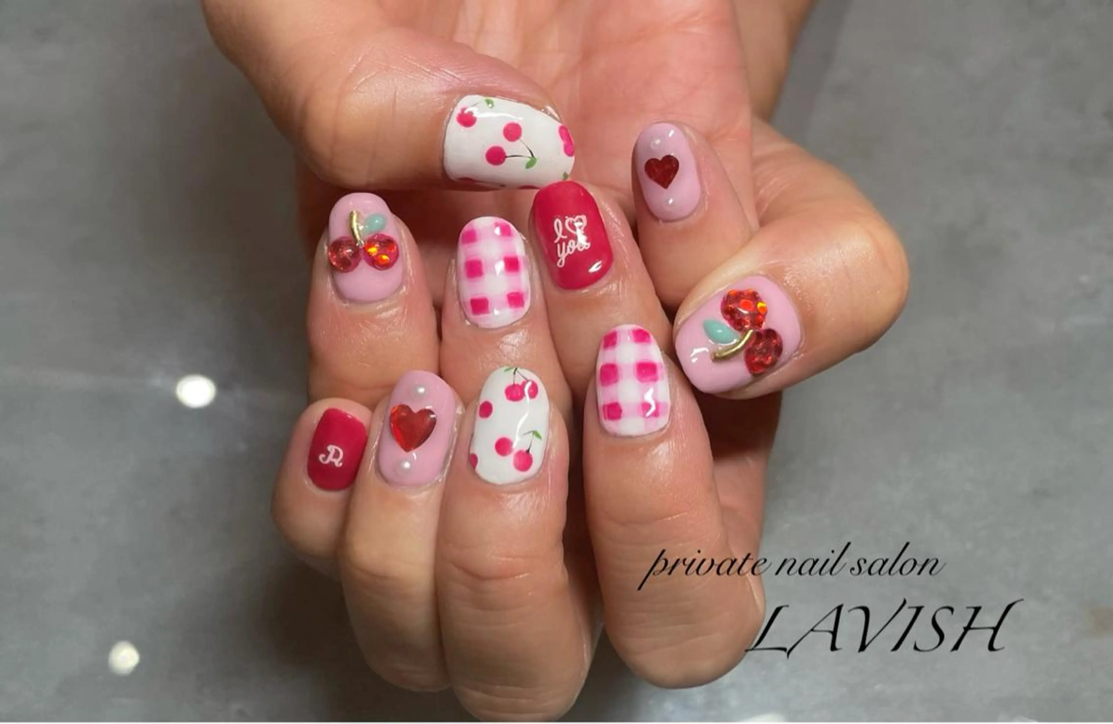 ネイル LAVISH nail salonのヘアスタイル