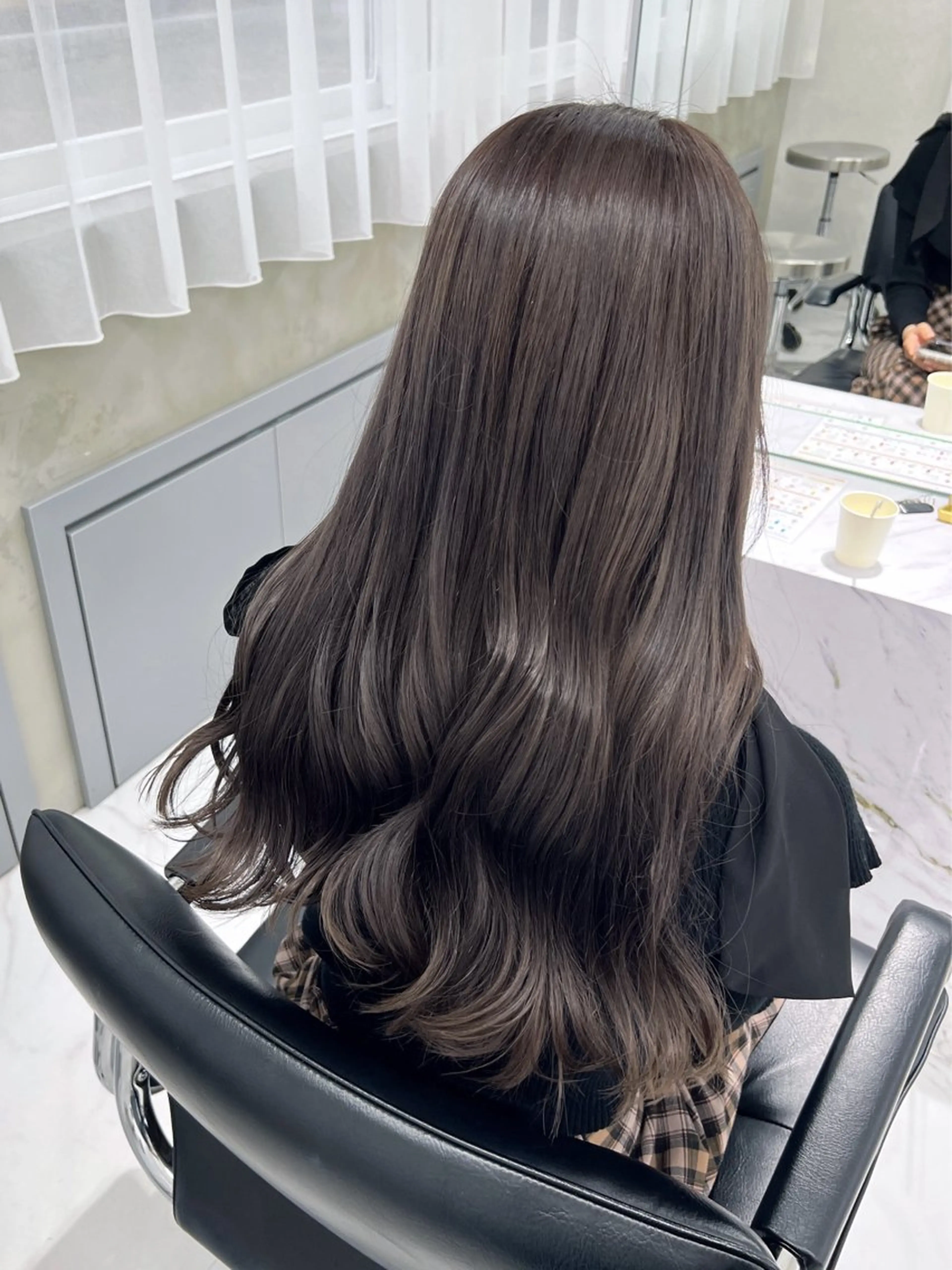 ロング カット ヘアカラー トリートメント ヘッドスパ sweep˖ ࣪⊹ ルカ┊ケアブリーチのヘアスタイル