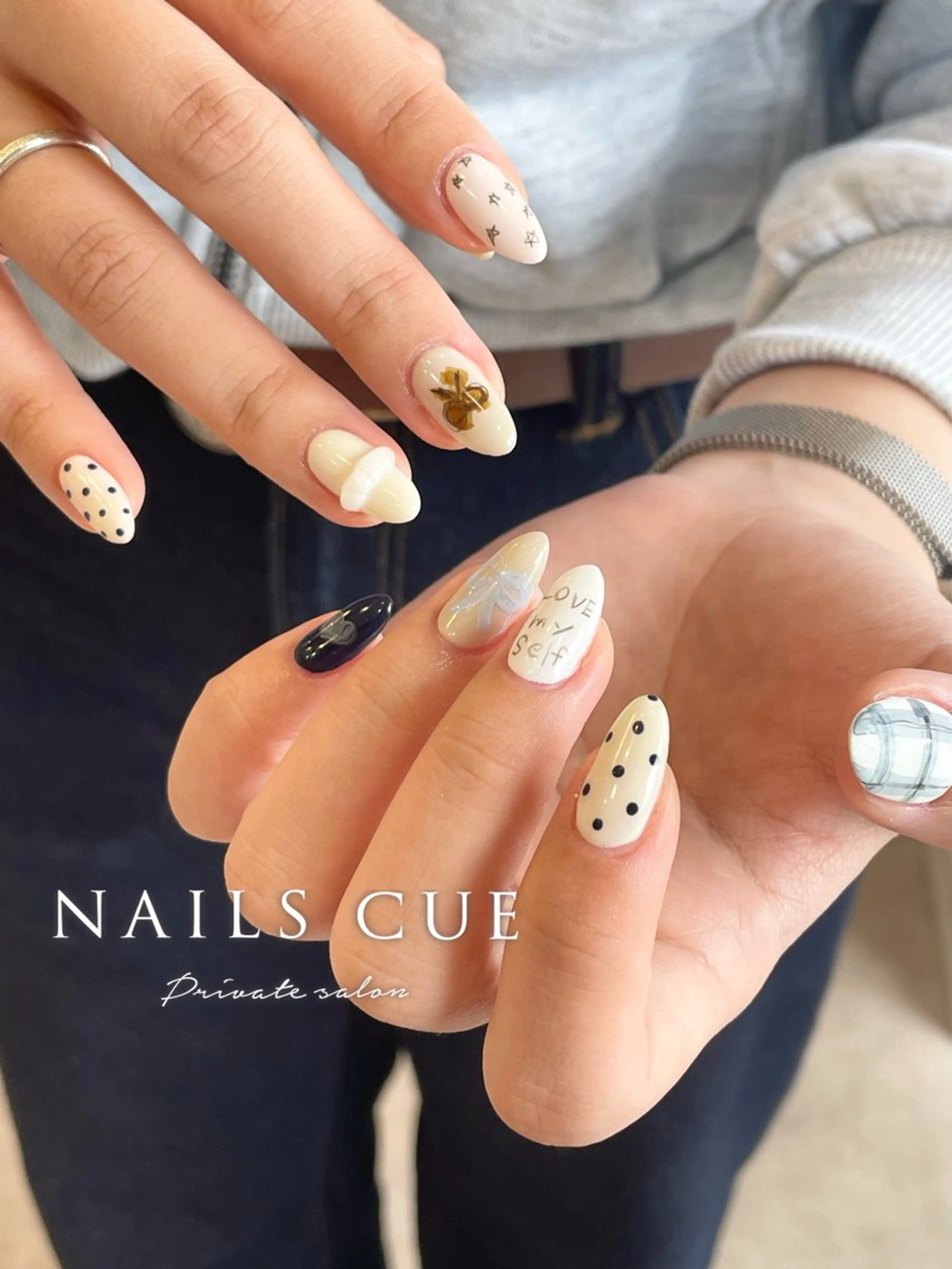 ネイル NAILS CUE Manaのネイルデザイン