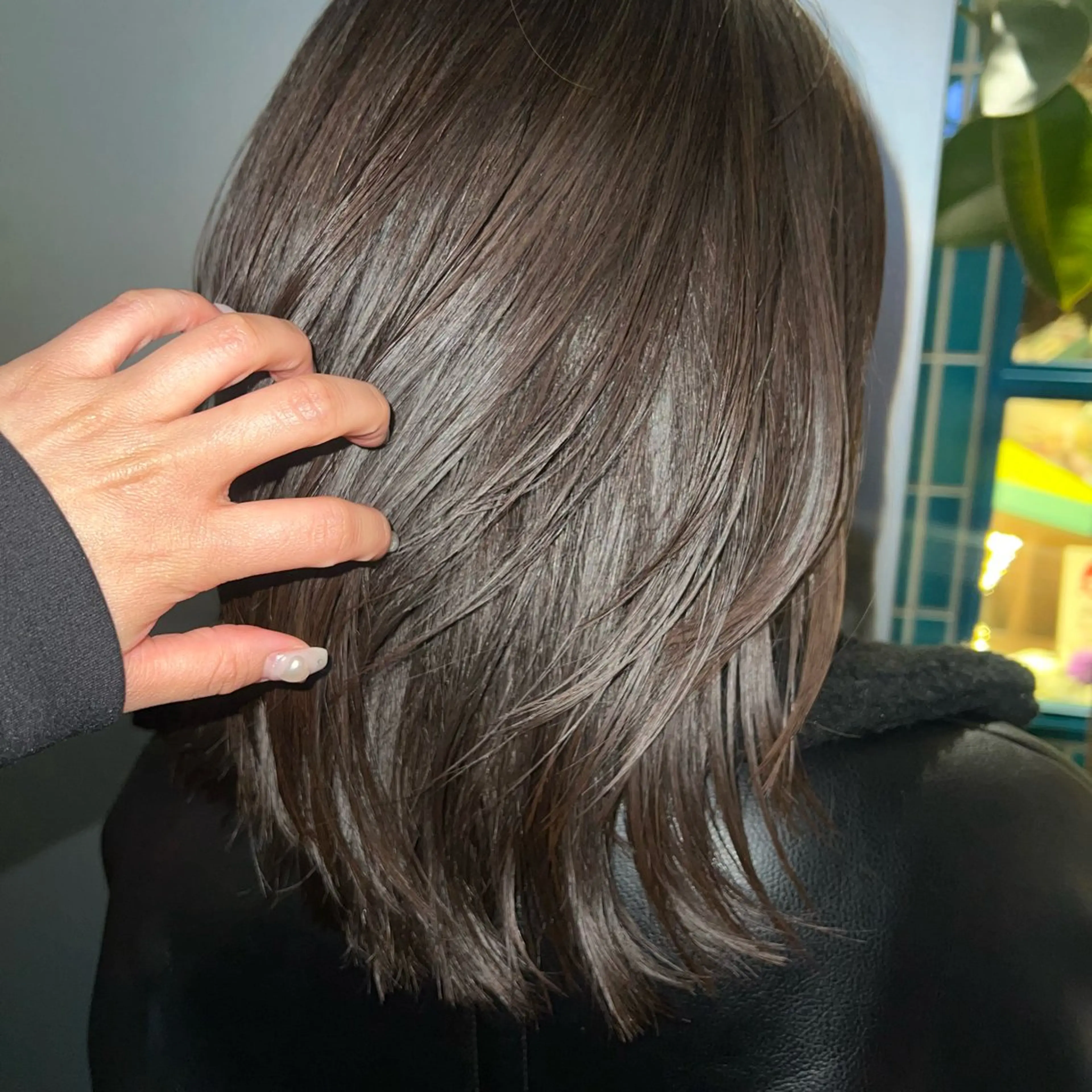 ミディアム 🌙コテ巻き風パーマ 🌙菜月のヘアスタイル