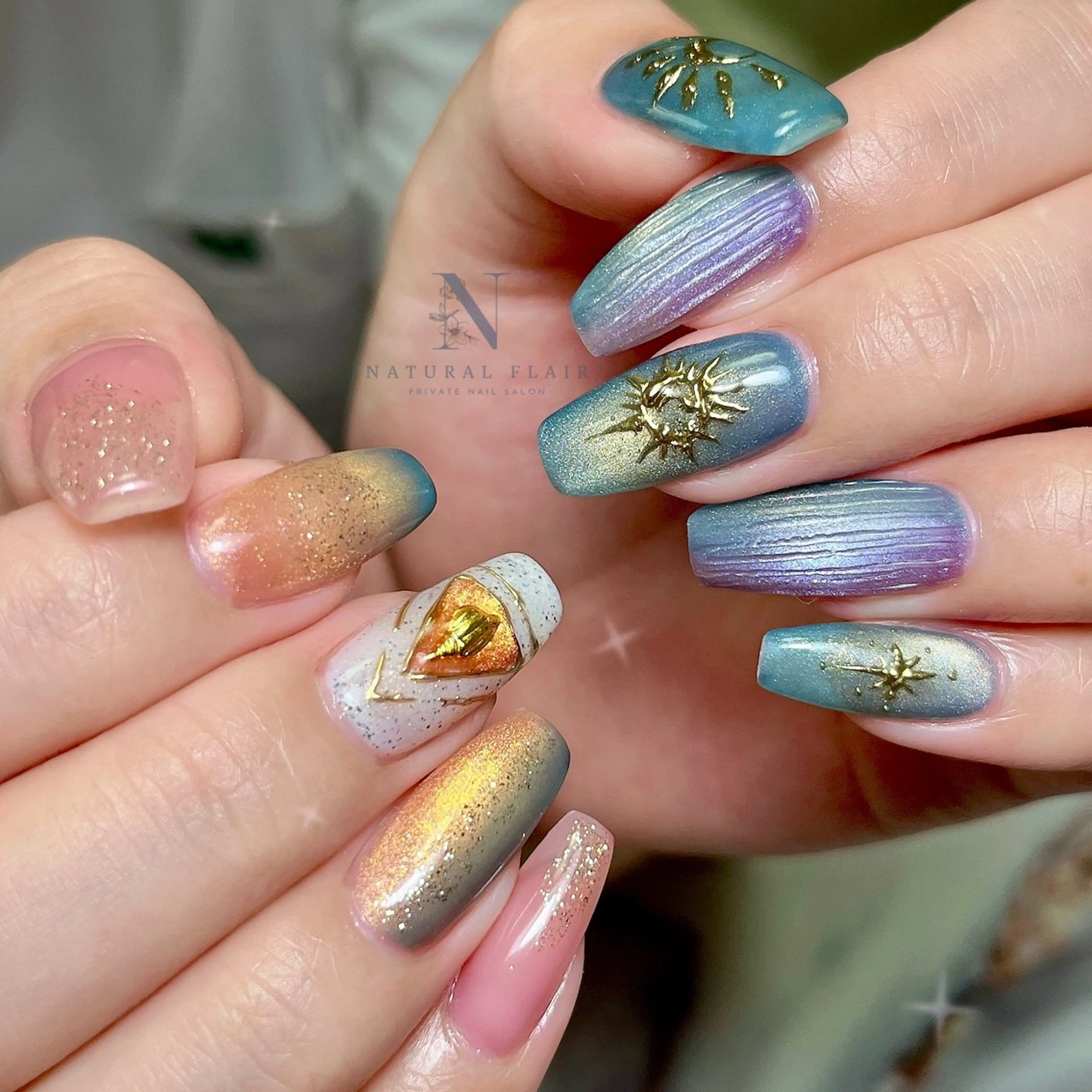 ネイル natural flairのネイルデザイン