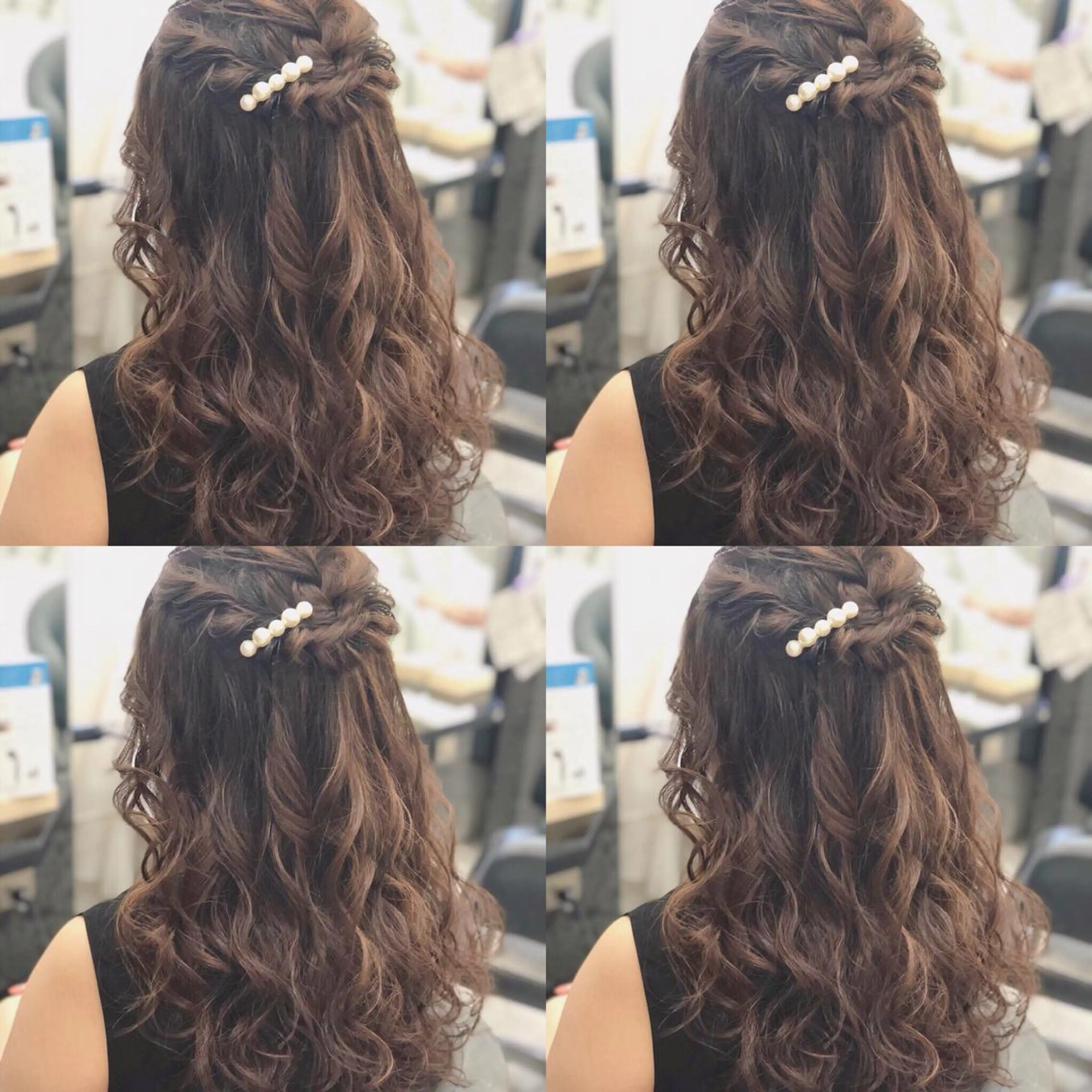 ミディアム ヘアアレンジ ヘアセット 🌷MAYU 🌷のヘアスタイル