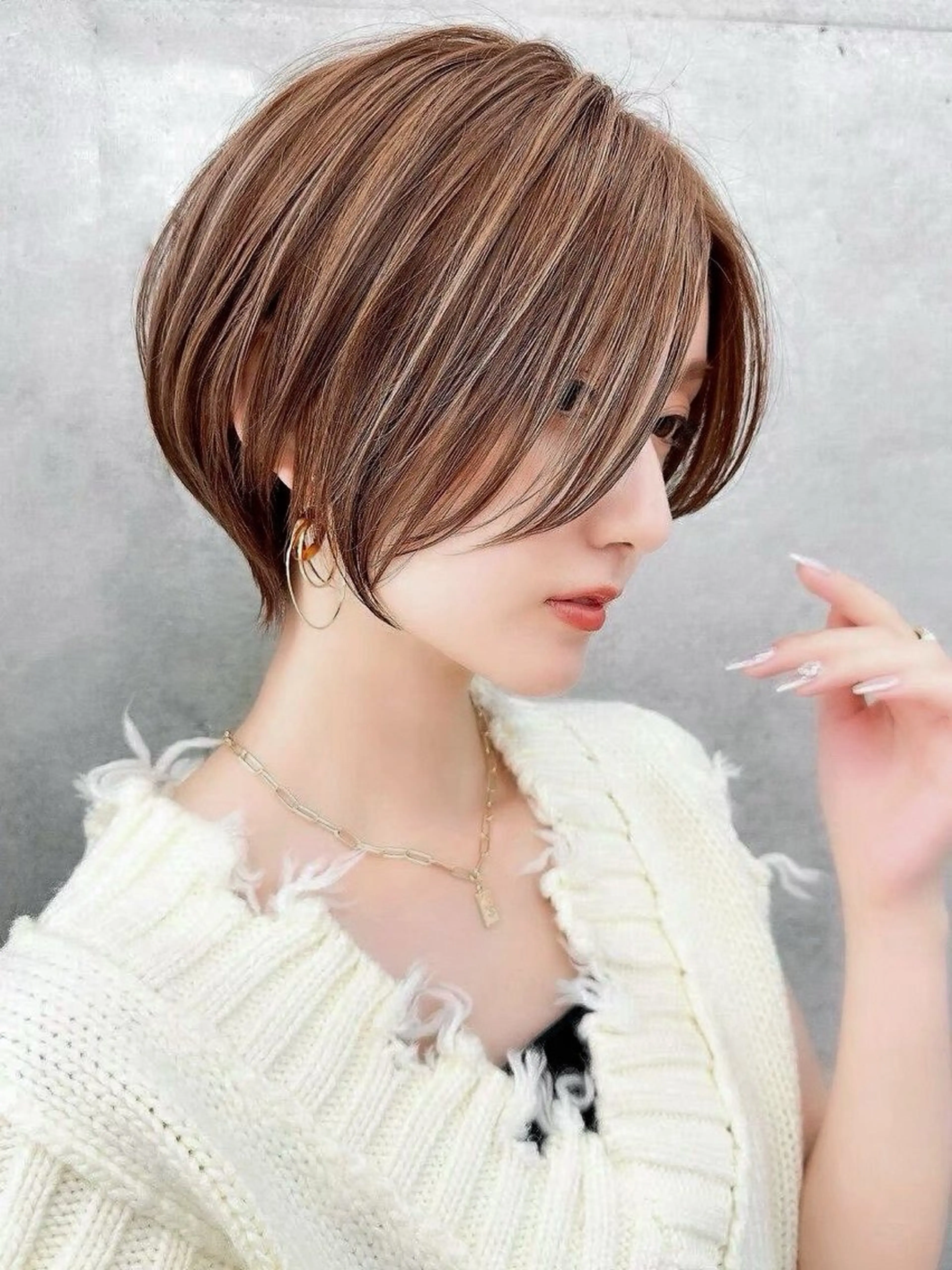 ☀️迷ったらこちら【ショート、ショートボブ】☀️【大人気】骨格似合わせカット+N.ケアカラー+スチームトリートメント💎の写真