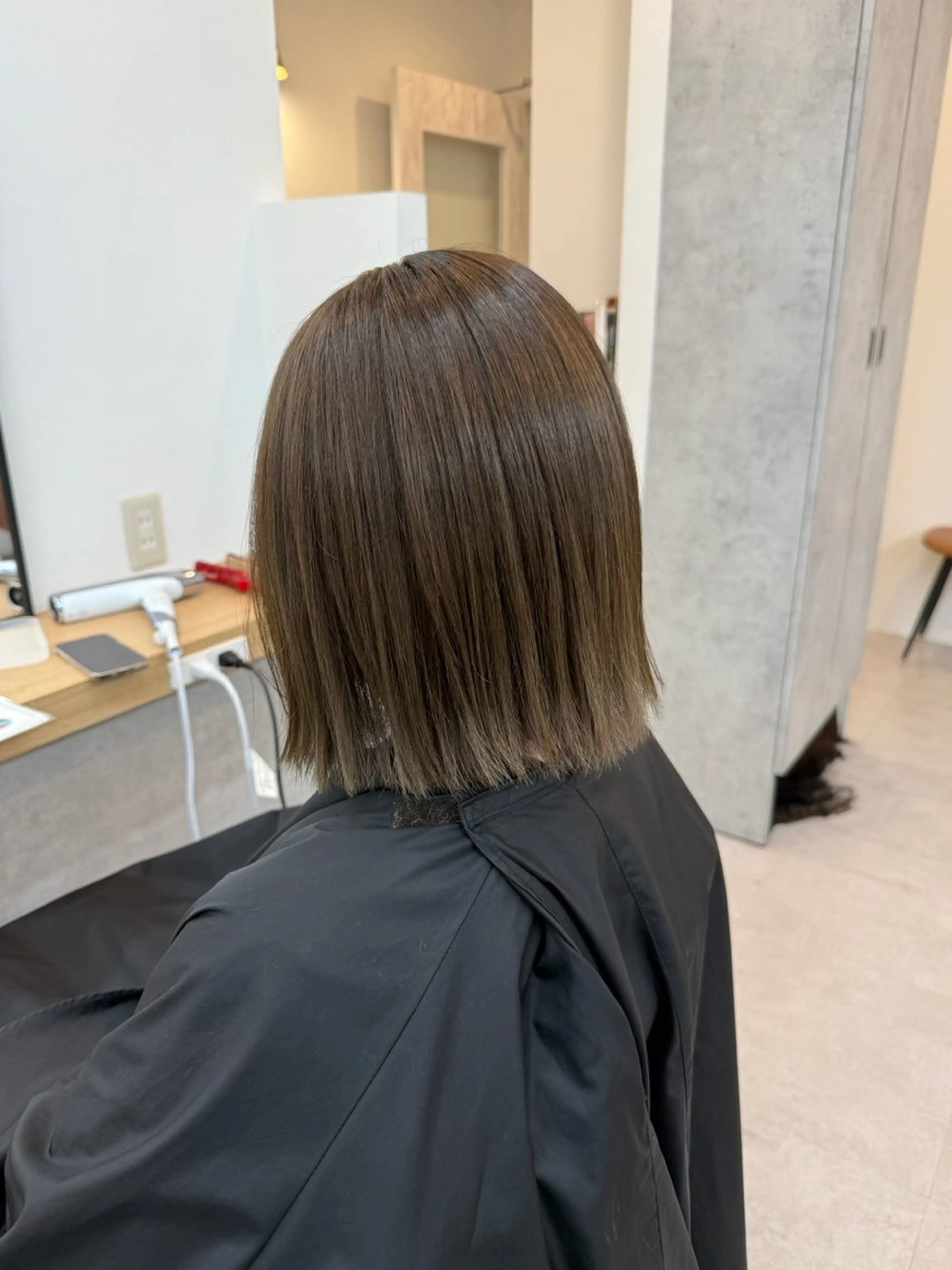 ワンカラー(ブリーチなし)の写真