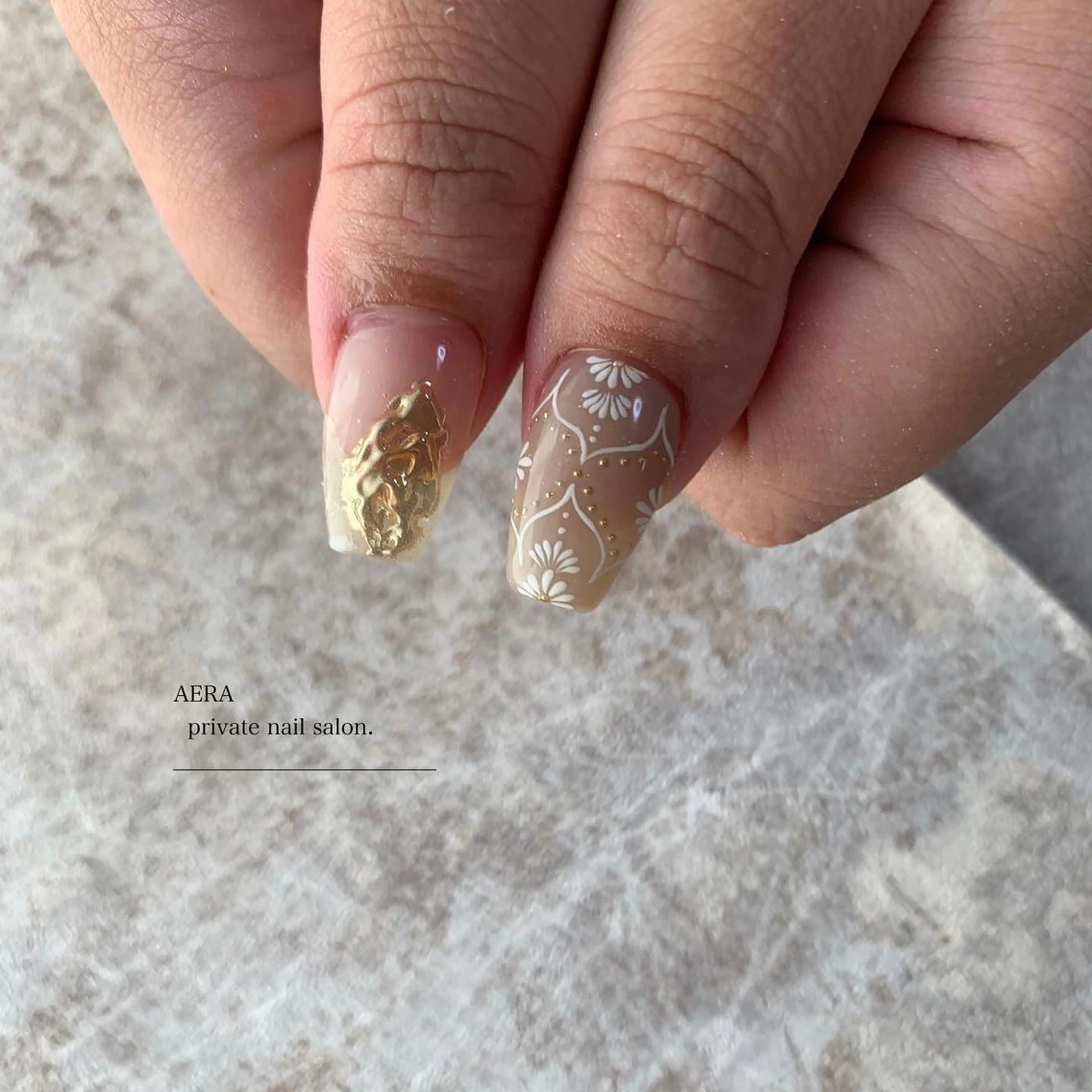 ネイル AERA nail shino🐱⸝꙳のネイルデザイン