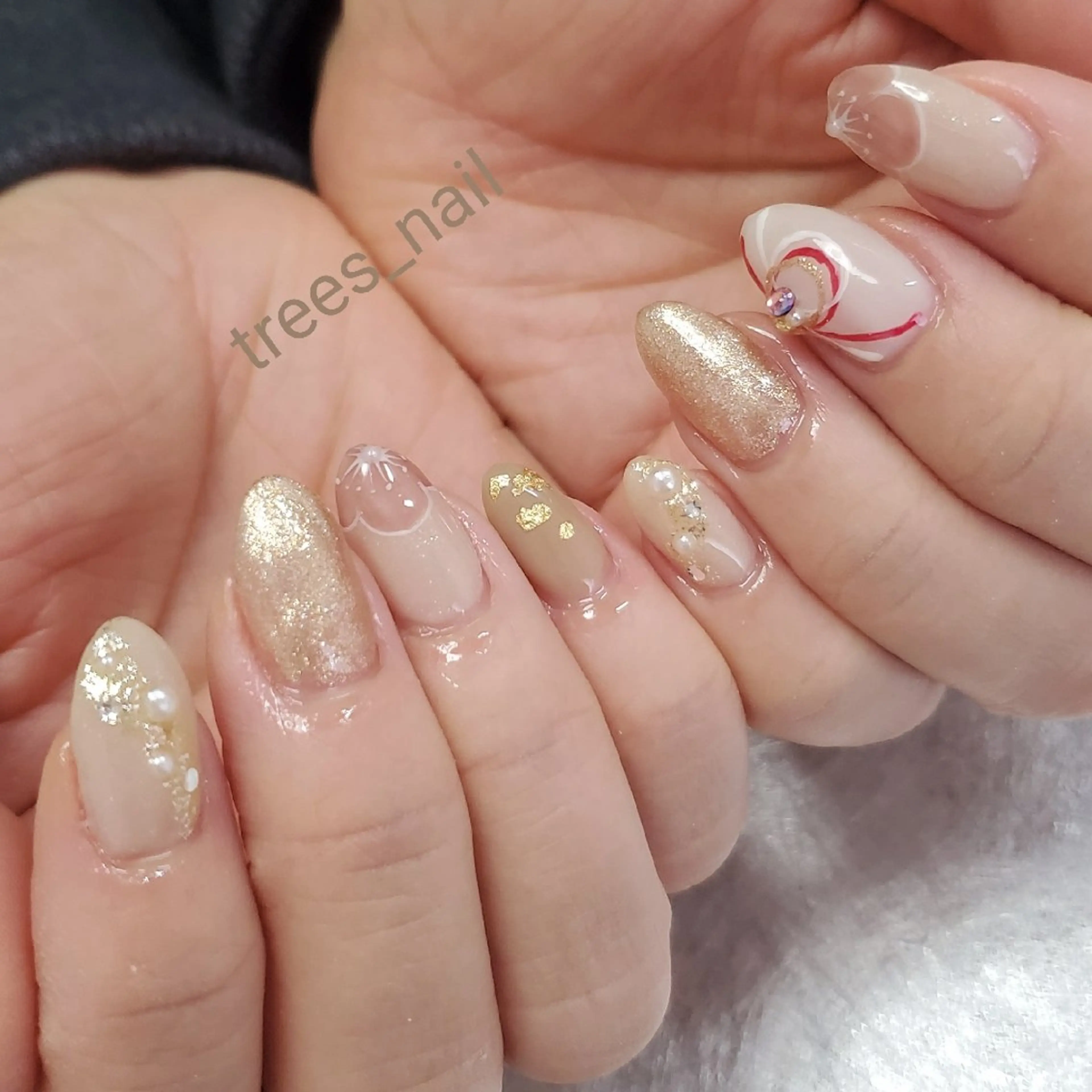 ネイル trees_ nailのネイルデザイン