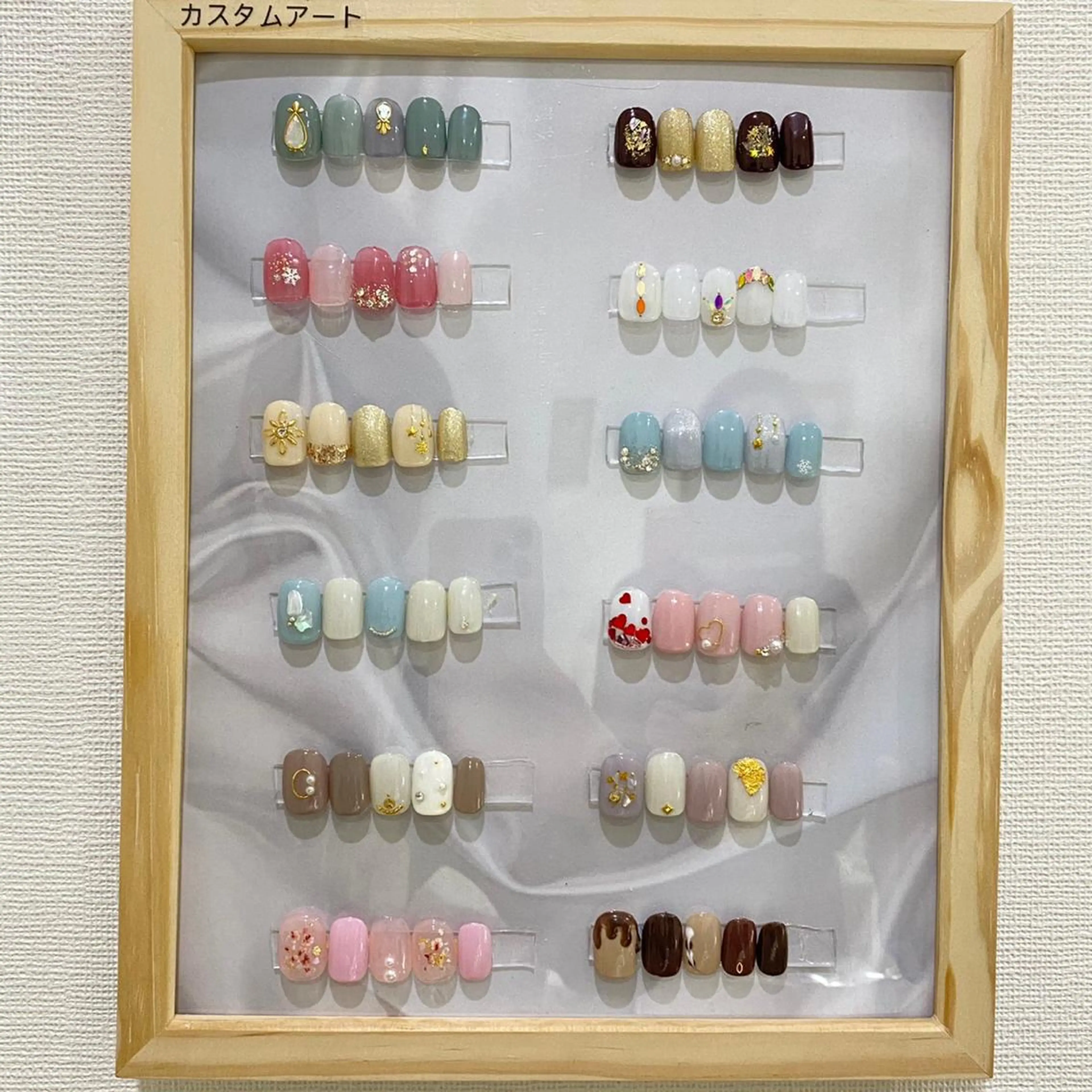ネイル バレンタイン ハンドネイル Nail&eye Belire 新宿のネイルデザイン