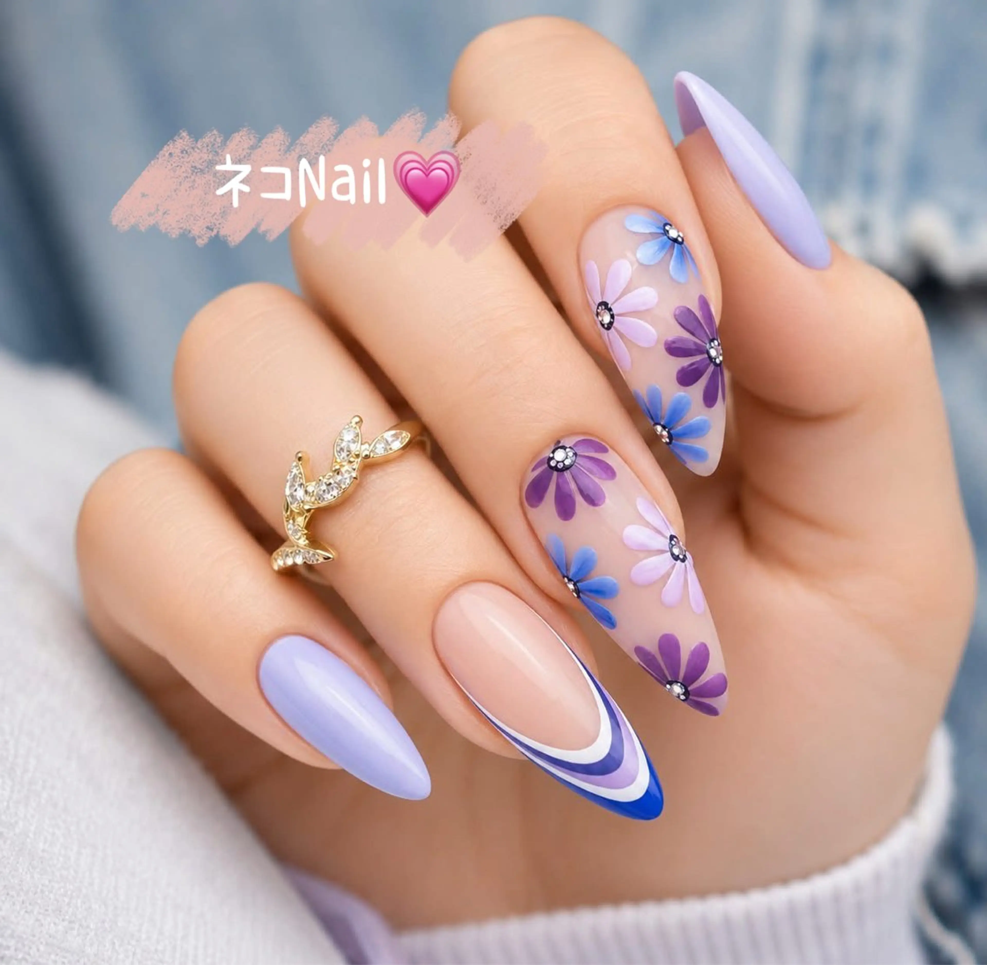 ネイル ネコ Nailのネイルデザイン