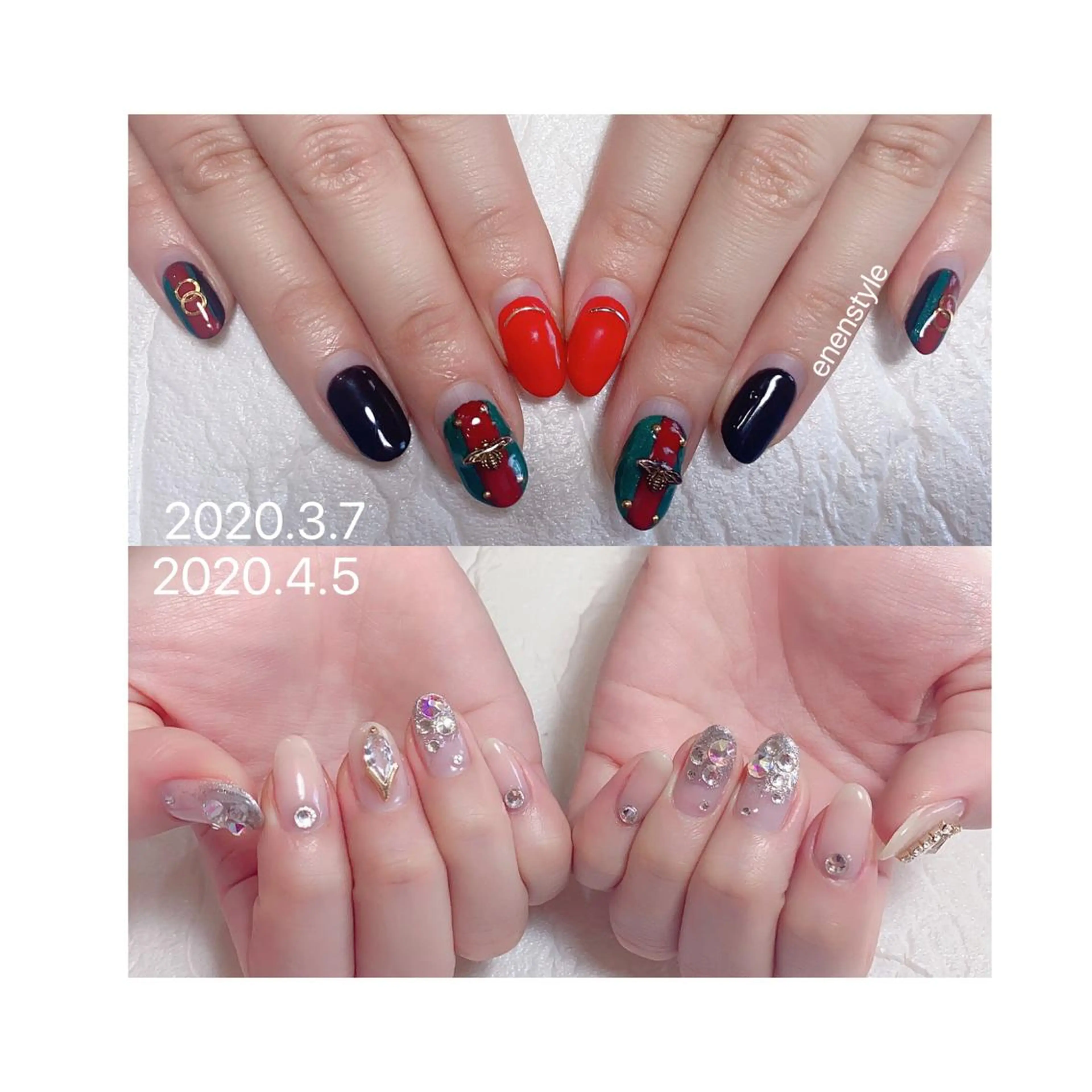 ショート ネイル ジェルネイル ニュアンスネイル オフィスネイル ワンカラーネイル パラジェル ハンドネイル 👑enen style👑のネイルデザイン