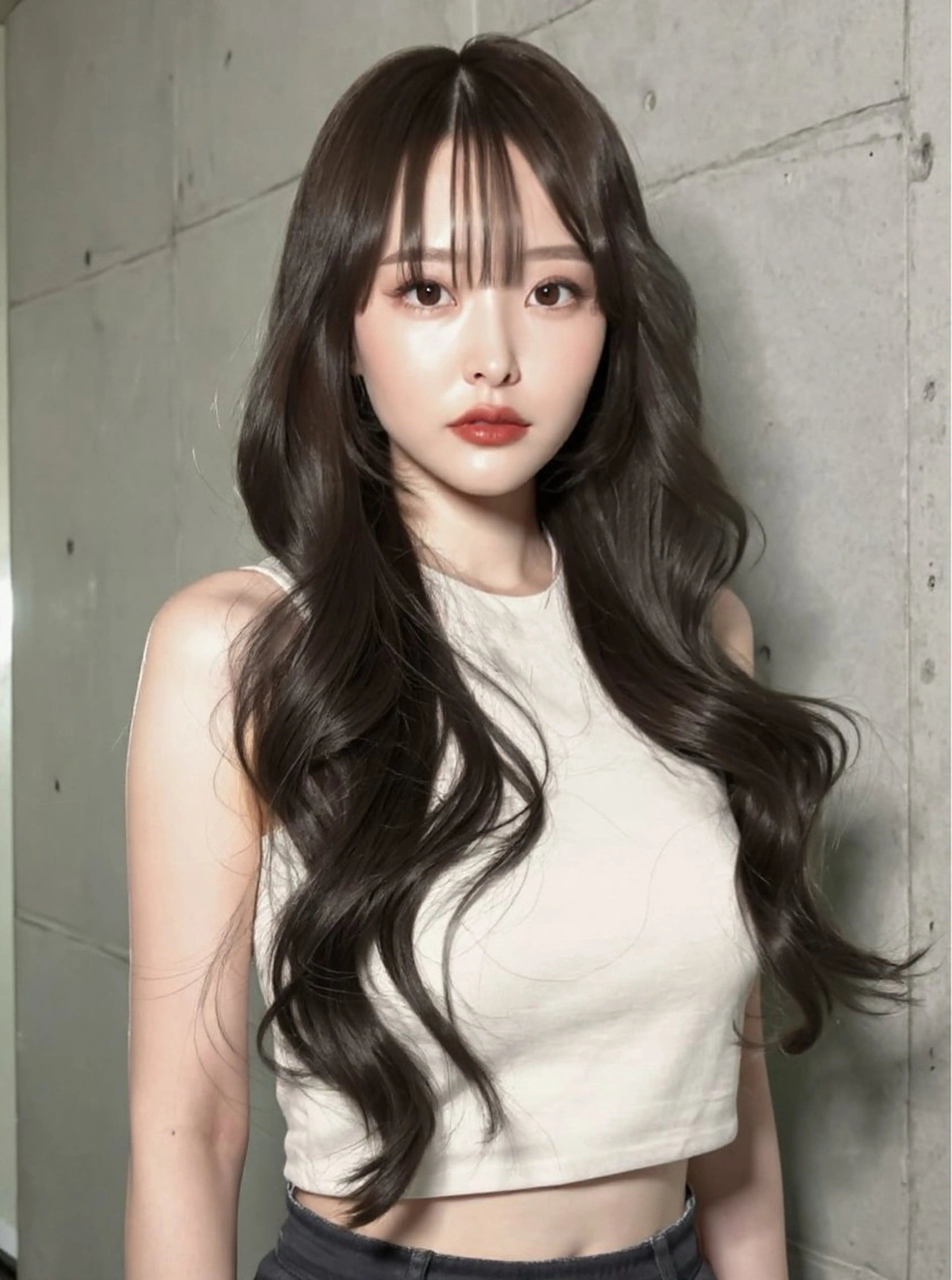 ロング カット ヘアカラー トリートメント サロウィン銀座RAYⅡ所属・❣️髪質改善/ 美髪矯正/沼座悠人のヘアスタイル