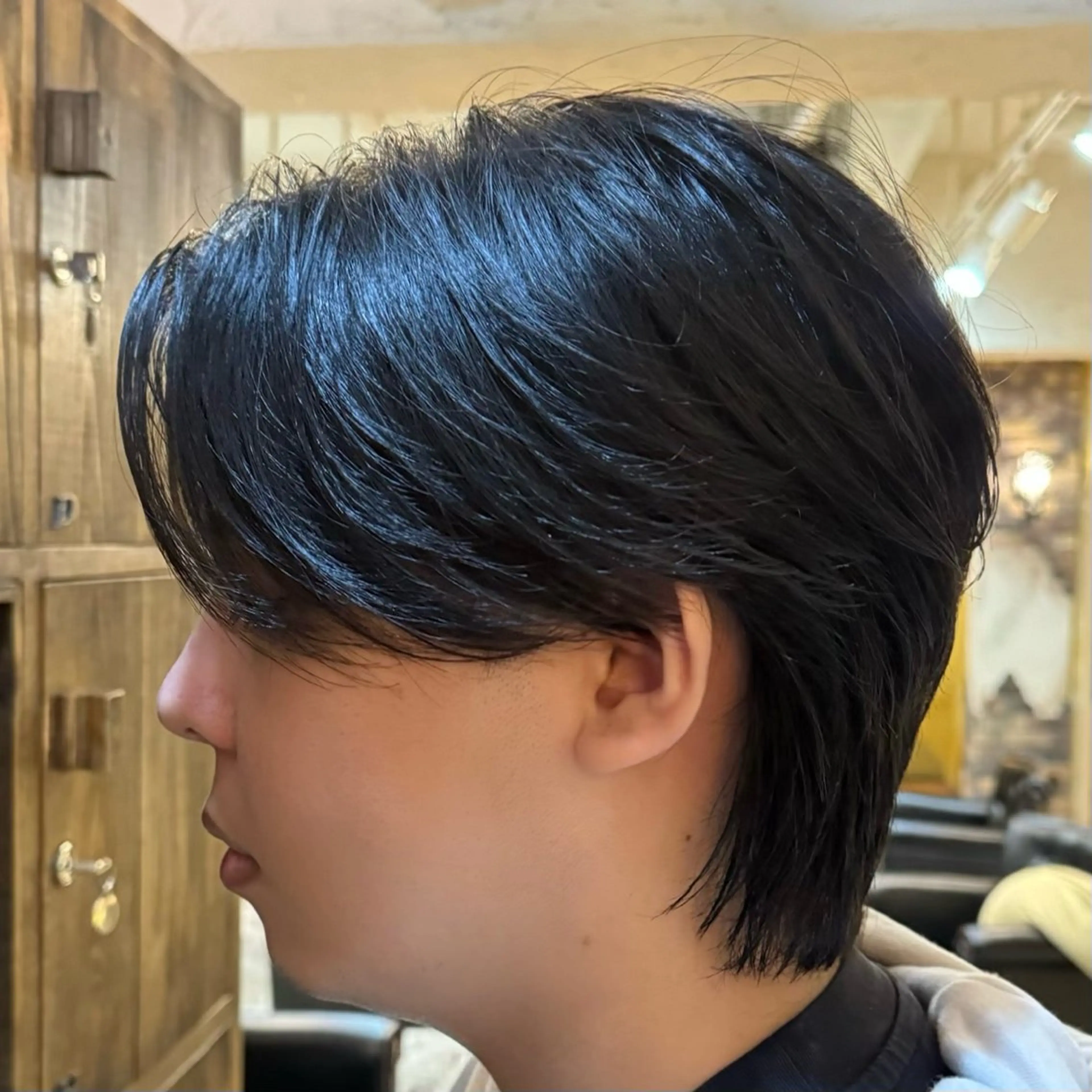 メンズ カット 韓国ヘア🫧艶カラー 🫧髪質改善/オオヤのヘアスタイル