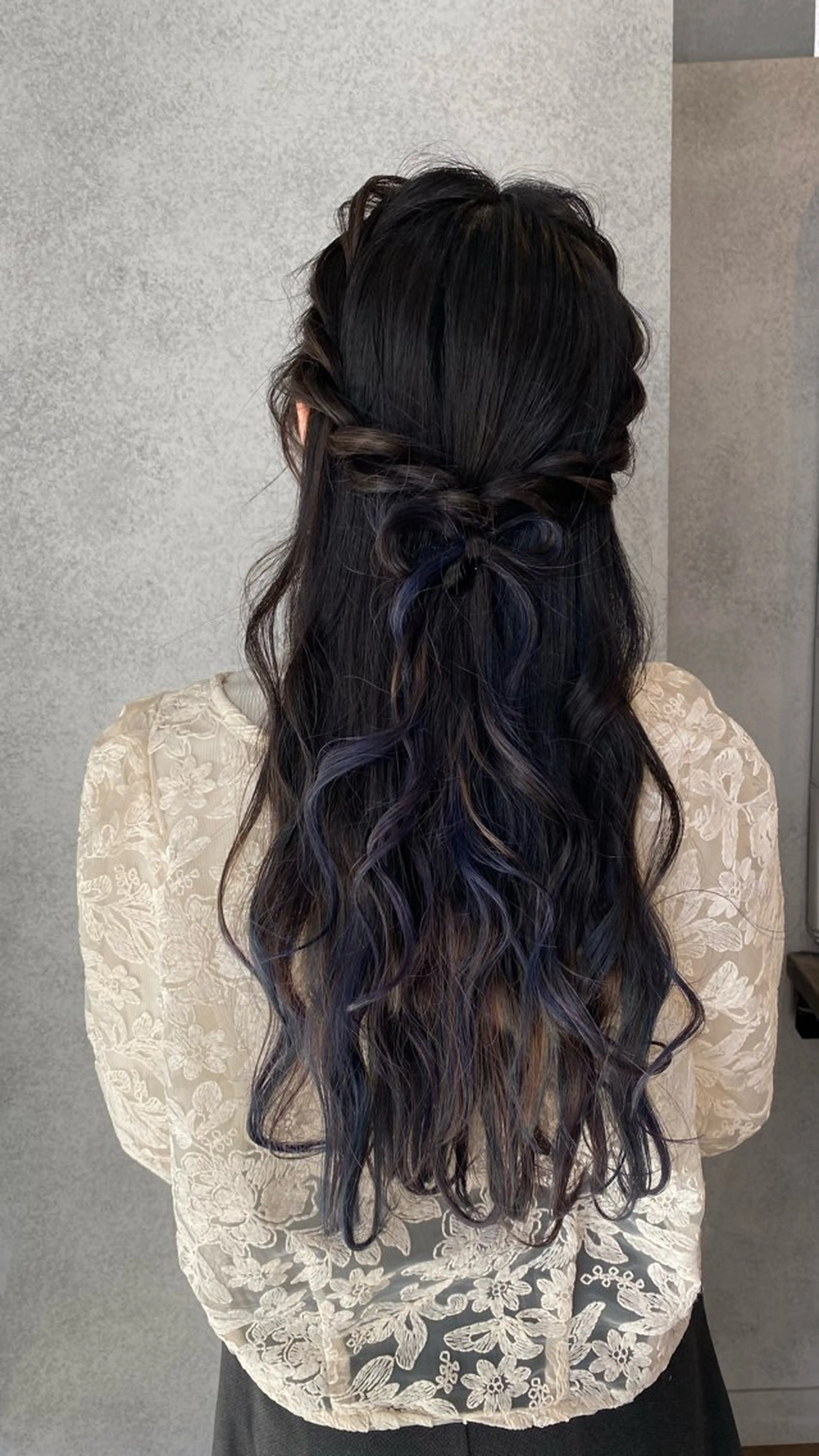 ロング カラー ヘアアレンジ レディースカット/ シュドウヒナタ🐰のヘアスタイル