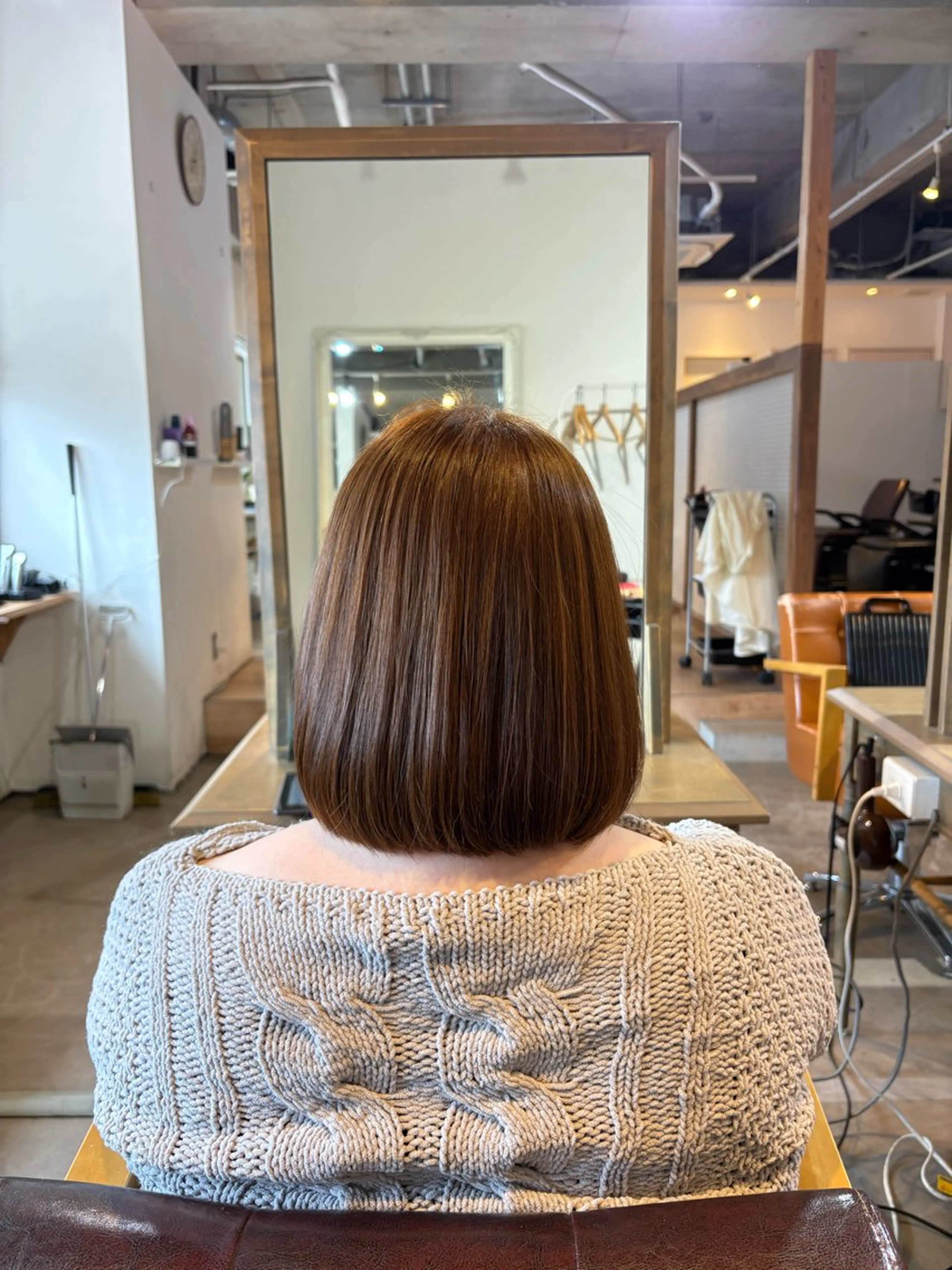 ミディアム カット ヘアカラー No.3 / かねたに🪞✨のヘアスタイル