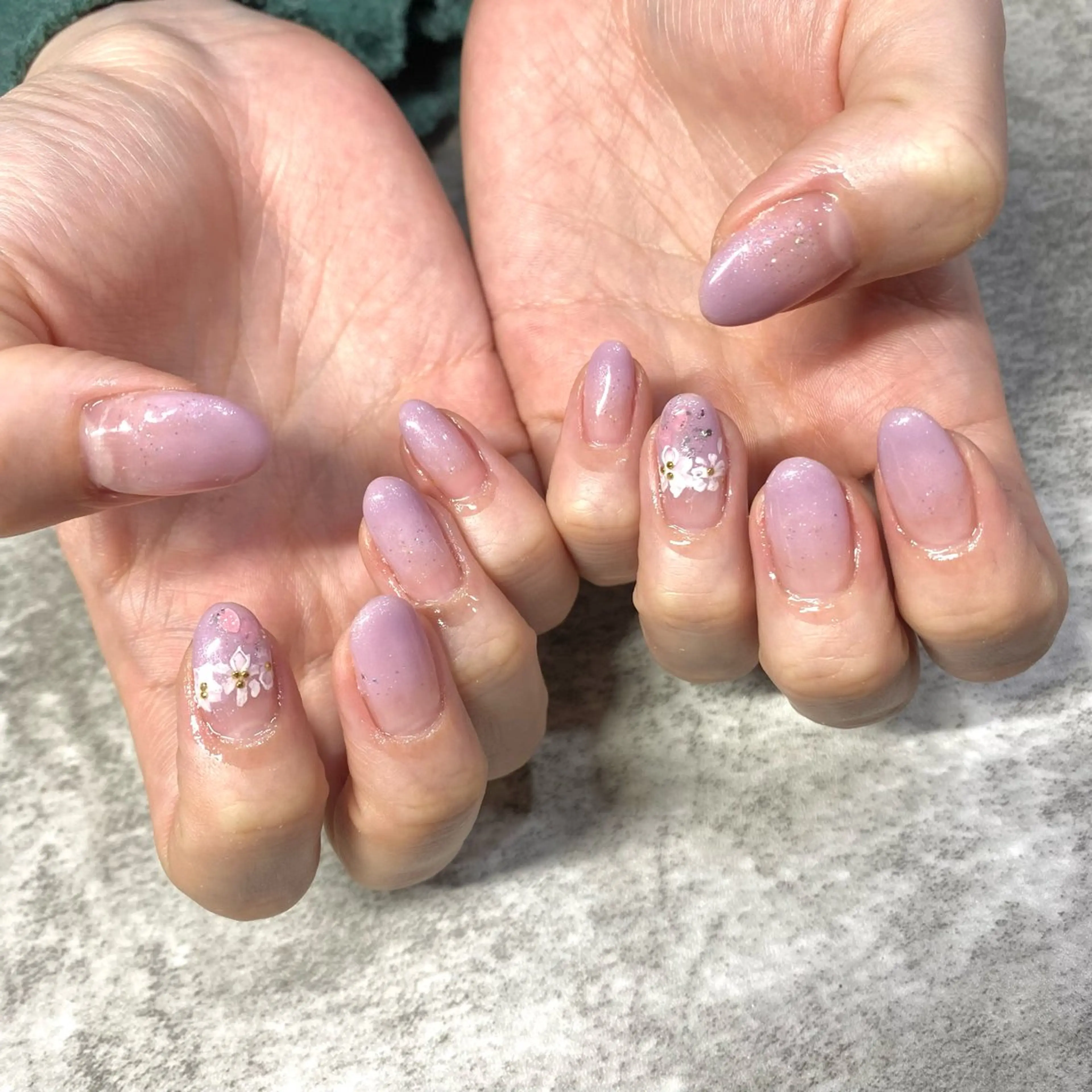 ネイル 桜ネイル ハンドネイル ★Rinail... .のネイルデザイン