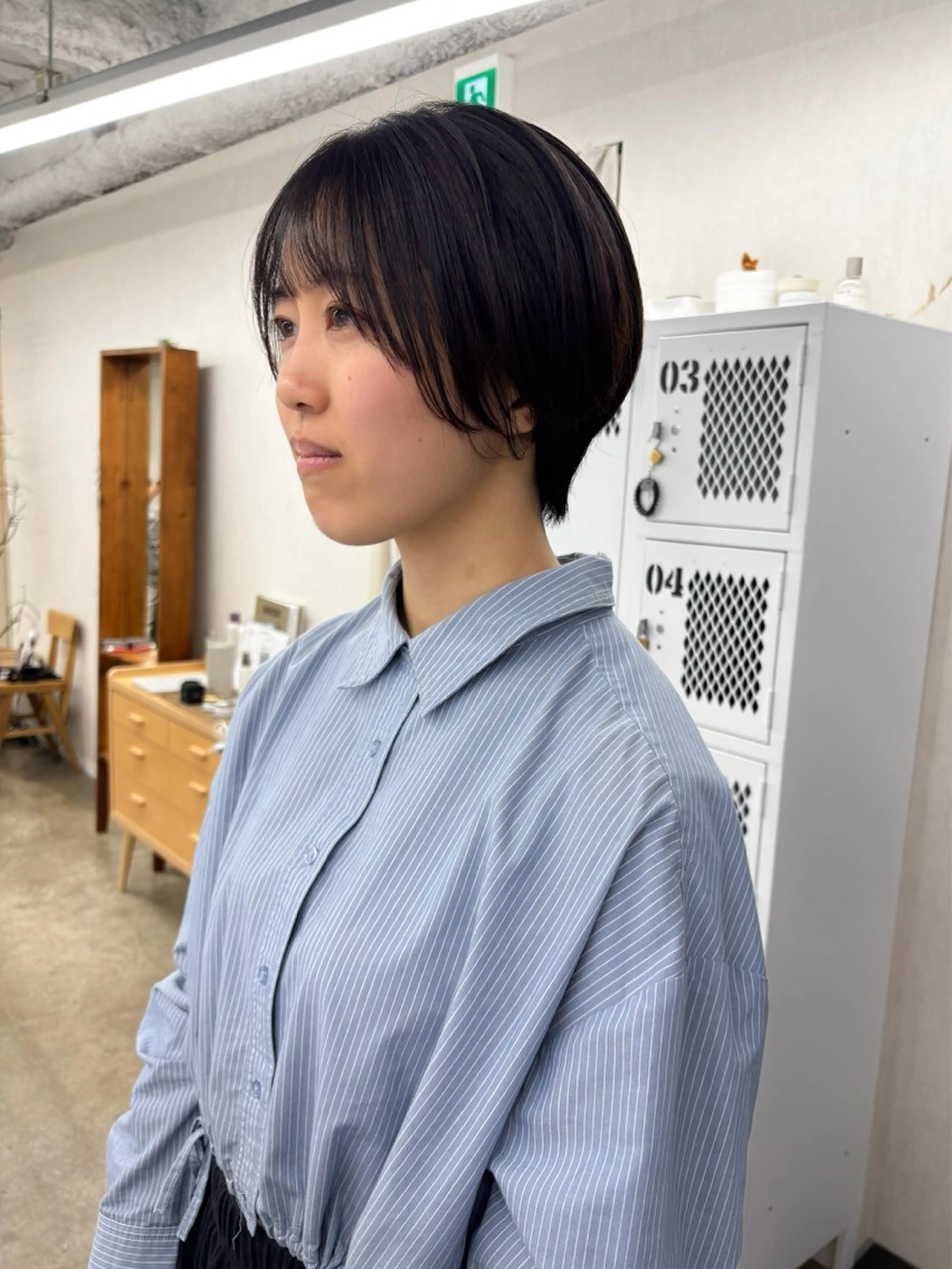 ショート カット トリートメント Kiji kannaのヘアスタイル