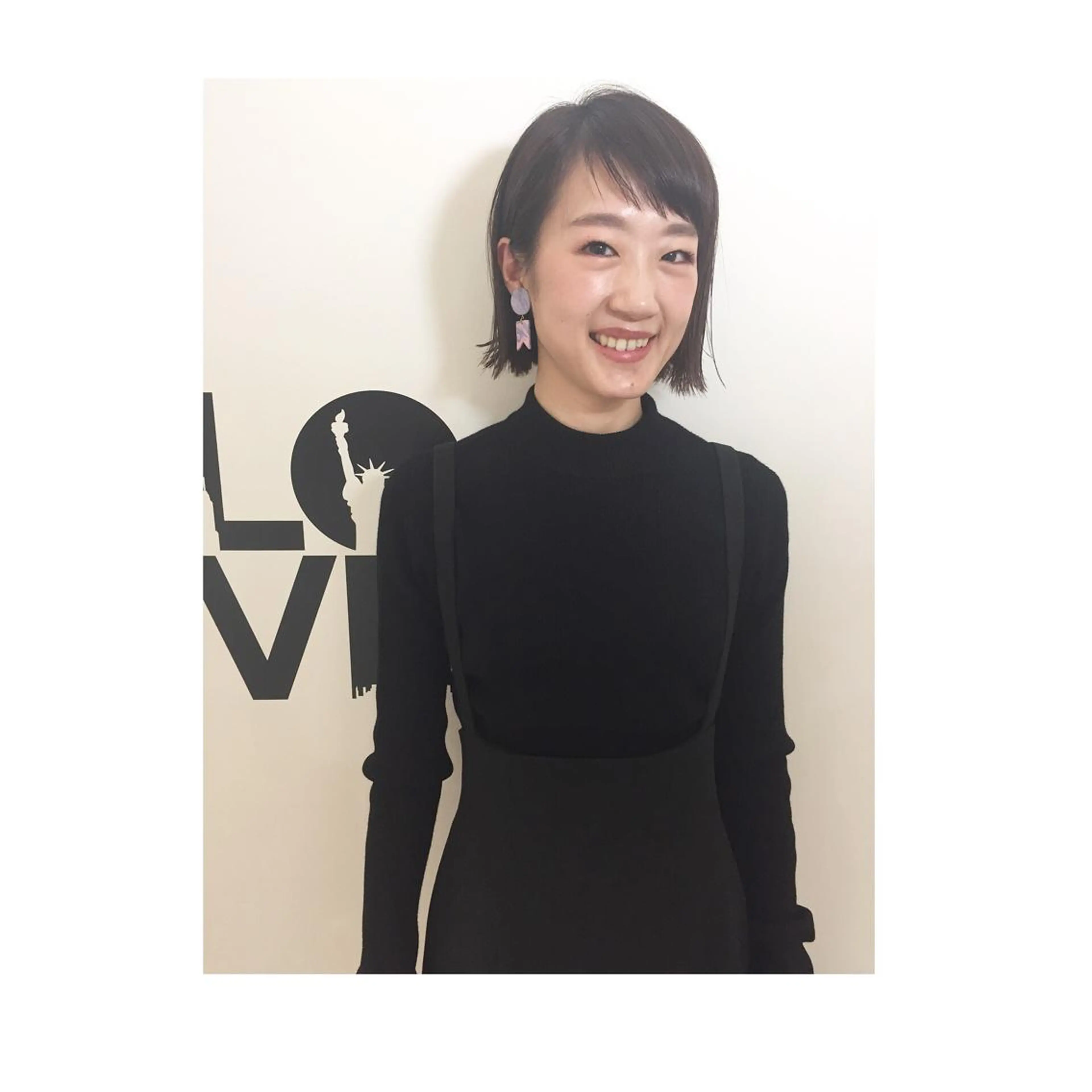 ショート 切りっぱなしボブ ボブ ✂️小顔カット✂️ 山本有紀のヘアスタイル