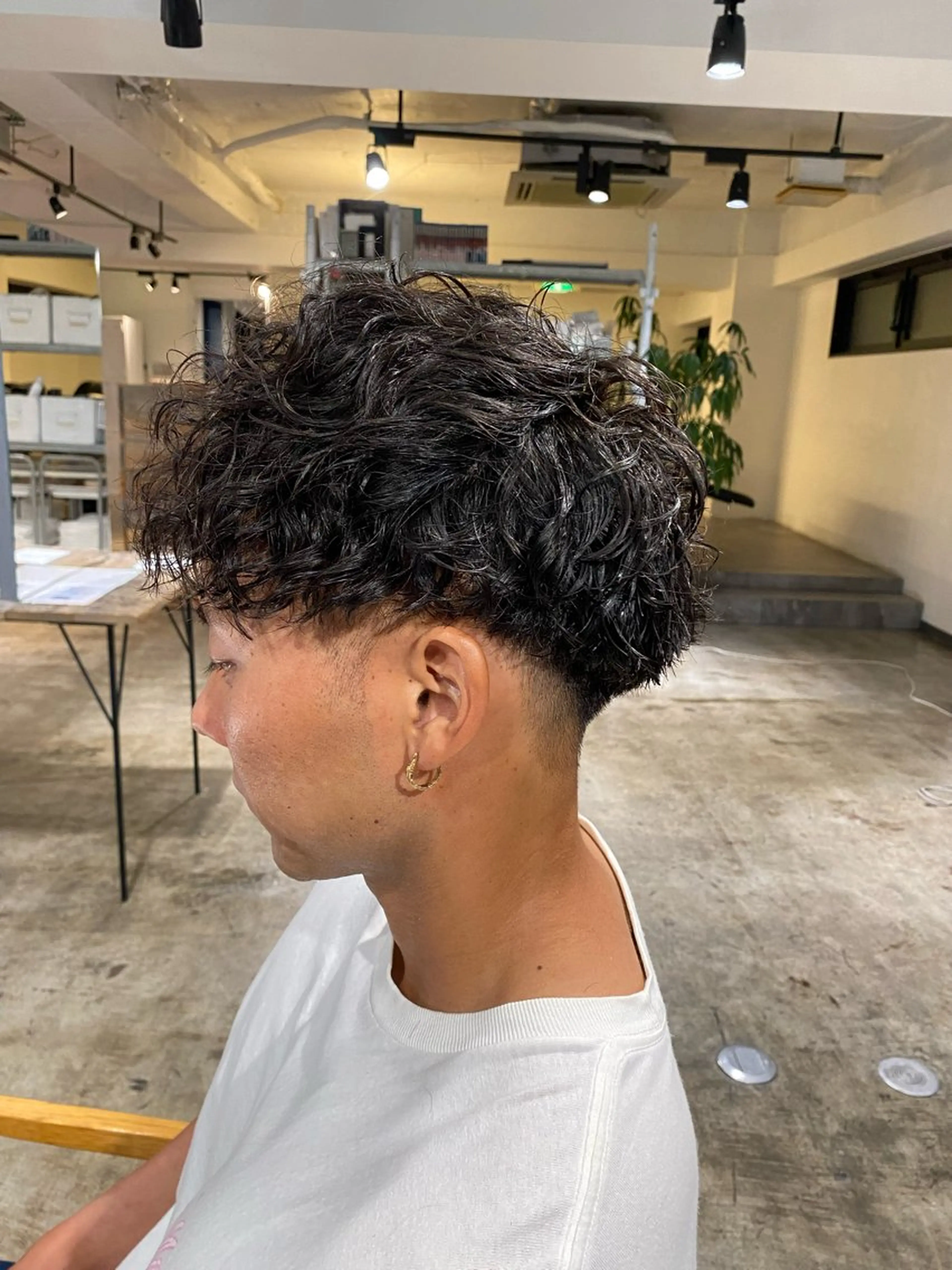 パーマ メンズ メンズパーマ スパイラルパーマ メンズパーマ 特化/中川拓也のヘアスタイル