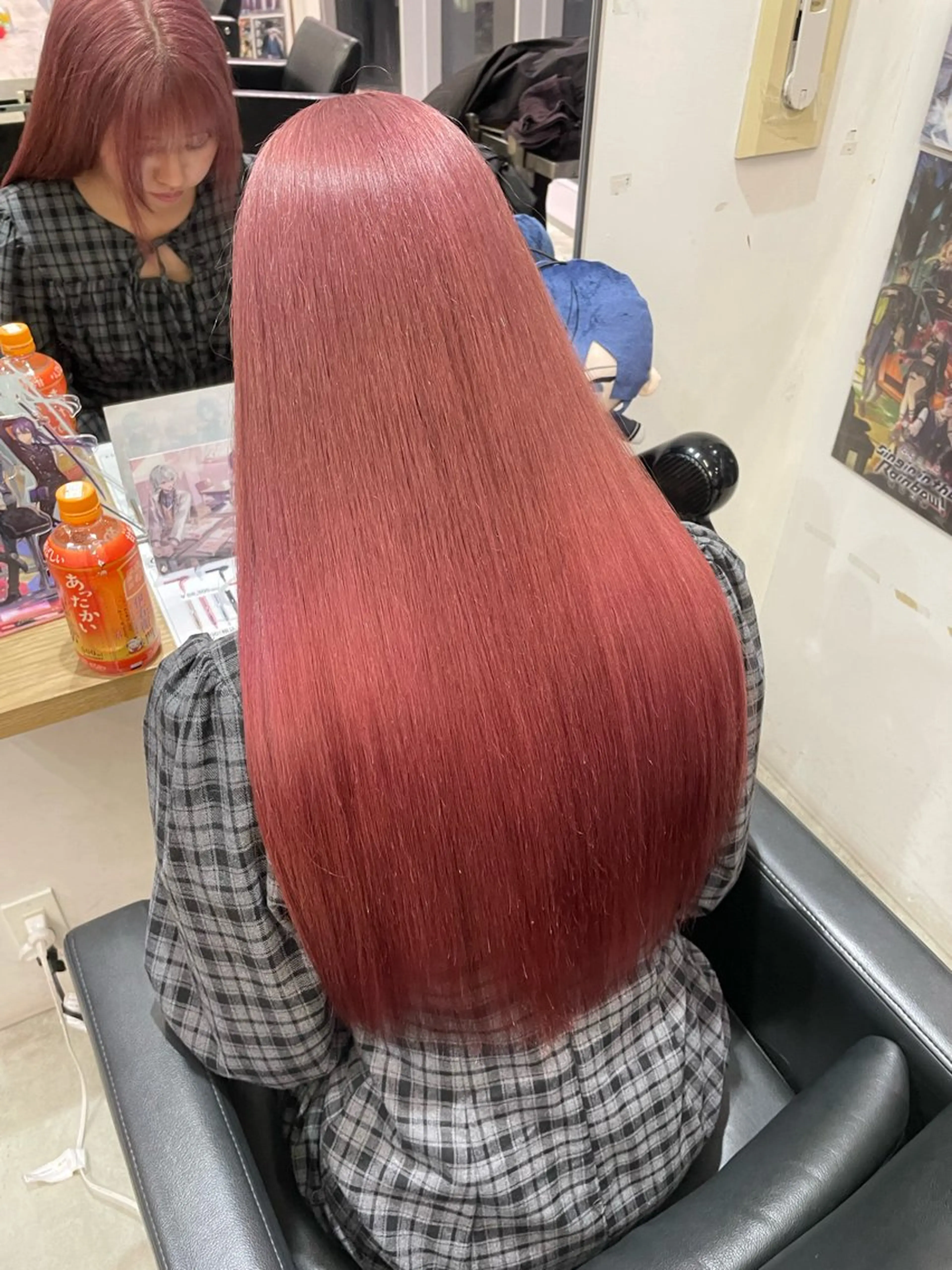 ロング カラー 💖推しカラー💖 オタク美容師✂ゆづきのヘアスタイル