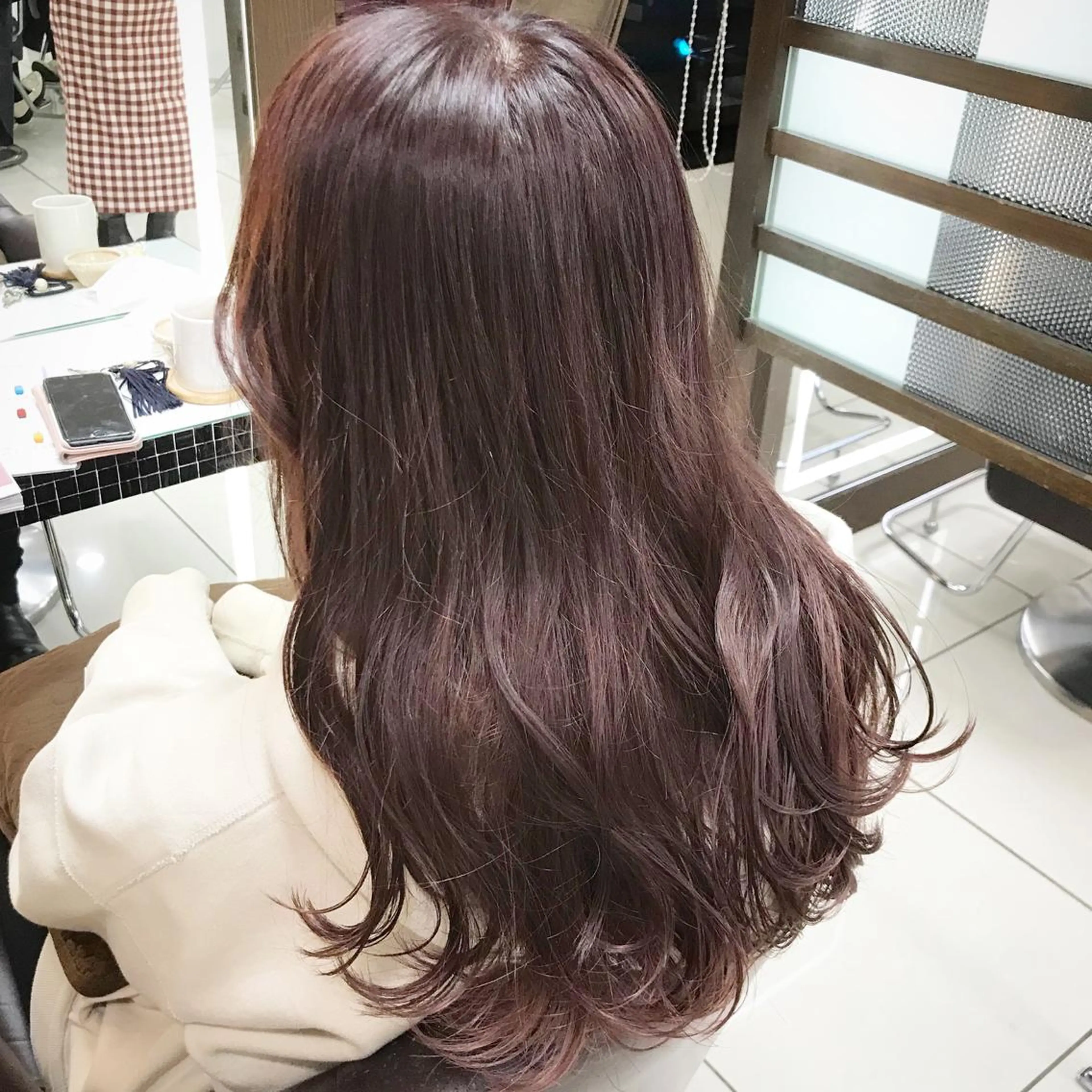 ロング カラー シールエクステ✨️韓 国羽エクステ🪽和希のヘアスタイル