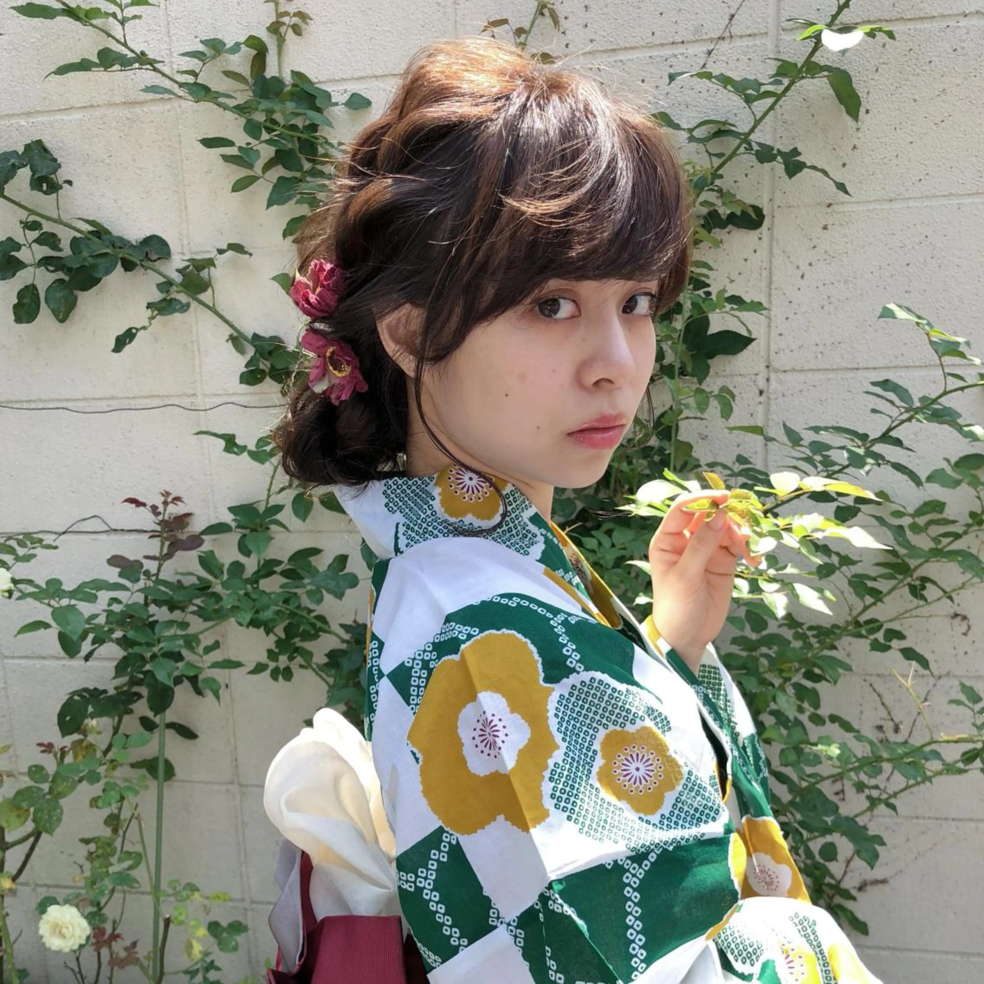 セミロング ヘアアレンジ ヘアセット 卒業式お呼ばれ🕊️ ヘアセット✴︎ミキのヘアスタイル