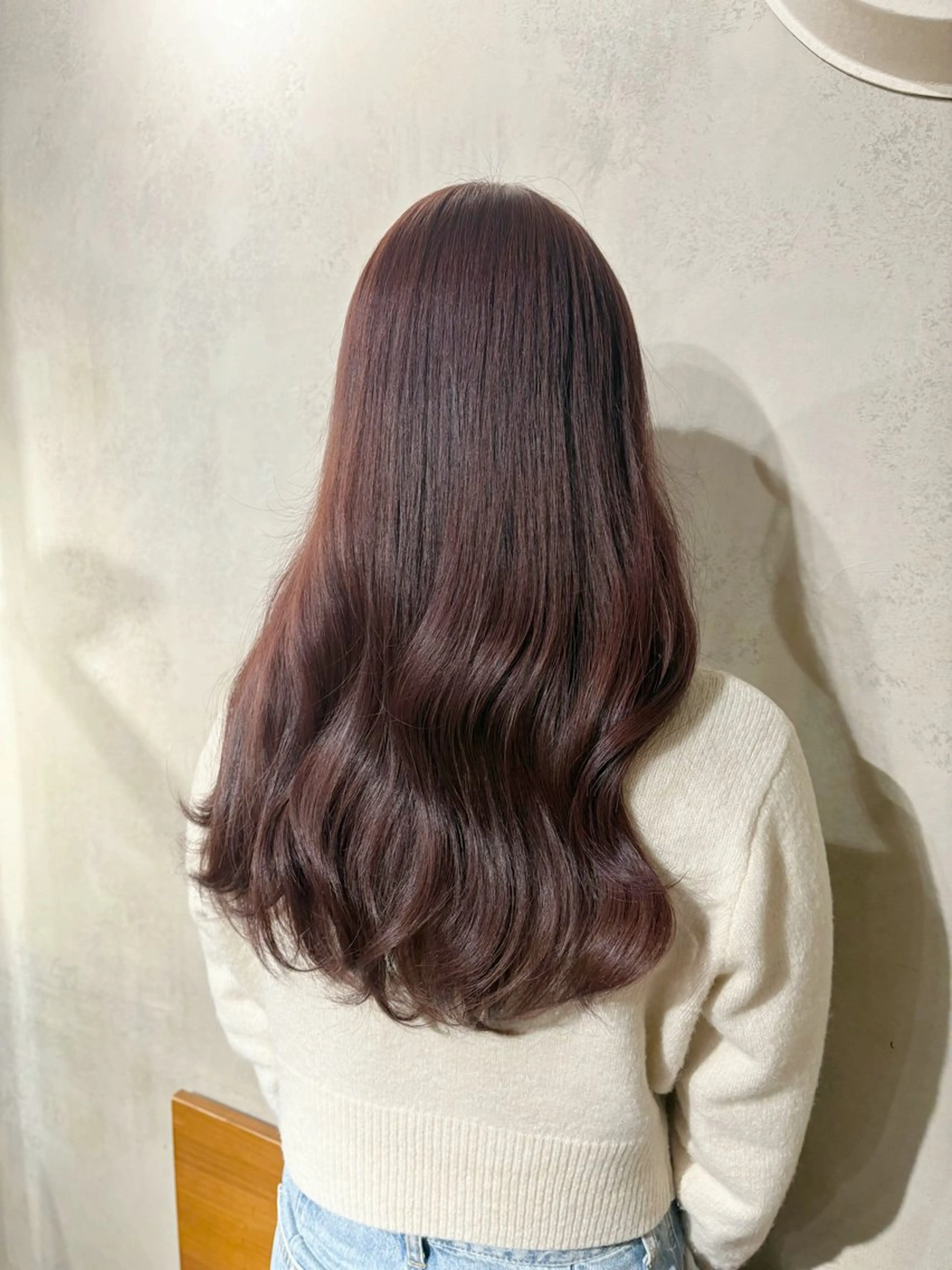 ロング カラー ブラウンカラー ピンクカラー ピンクブラウン カット ヘアカラー トリートメント RINO/似合わせ /女性専用𖧷のヘアスタイル