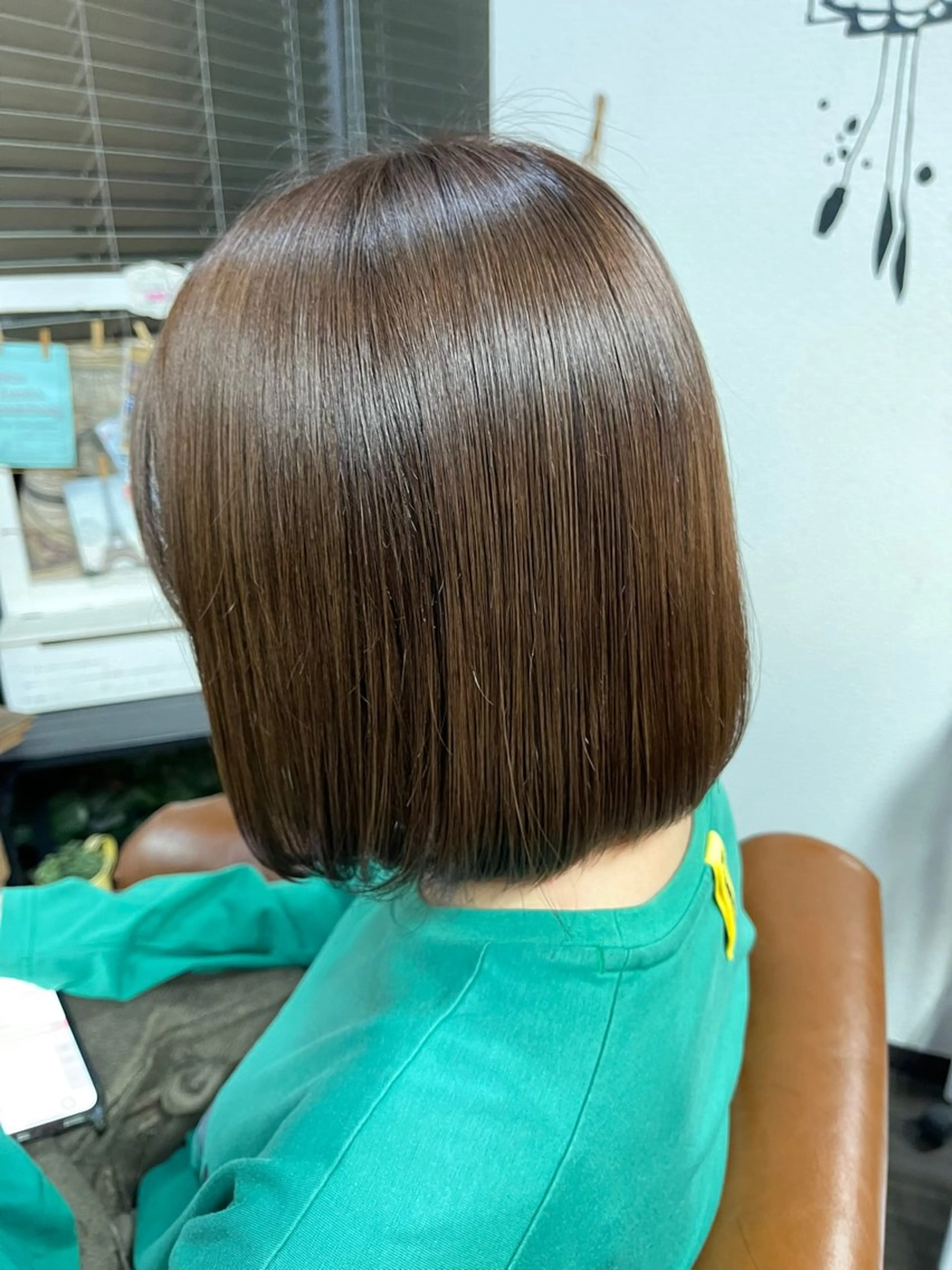 ミディアム カラー カット 縮毛矯正 トリートメント Mel hair design 【メルヘアデザイン】所属・ｼﾉｻﾞｷ ｷﾅのヘアスタイル