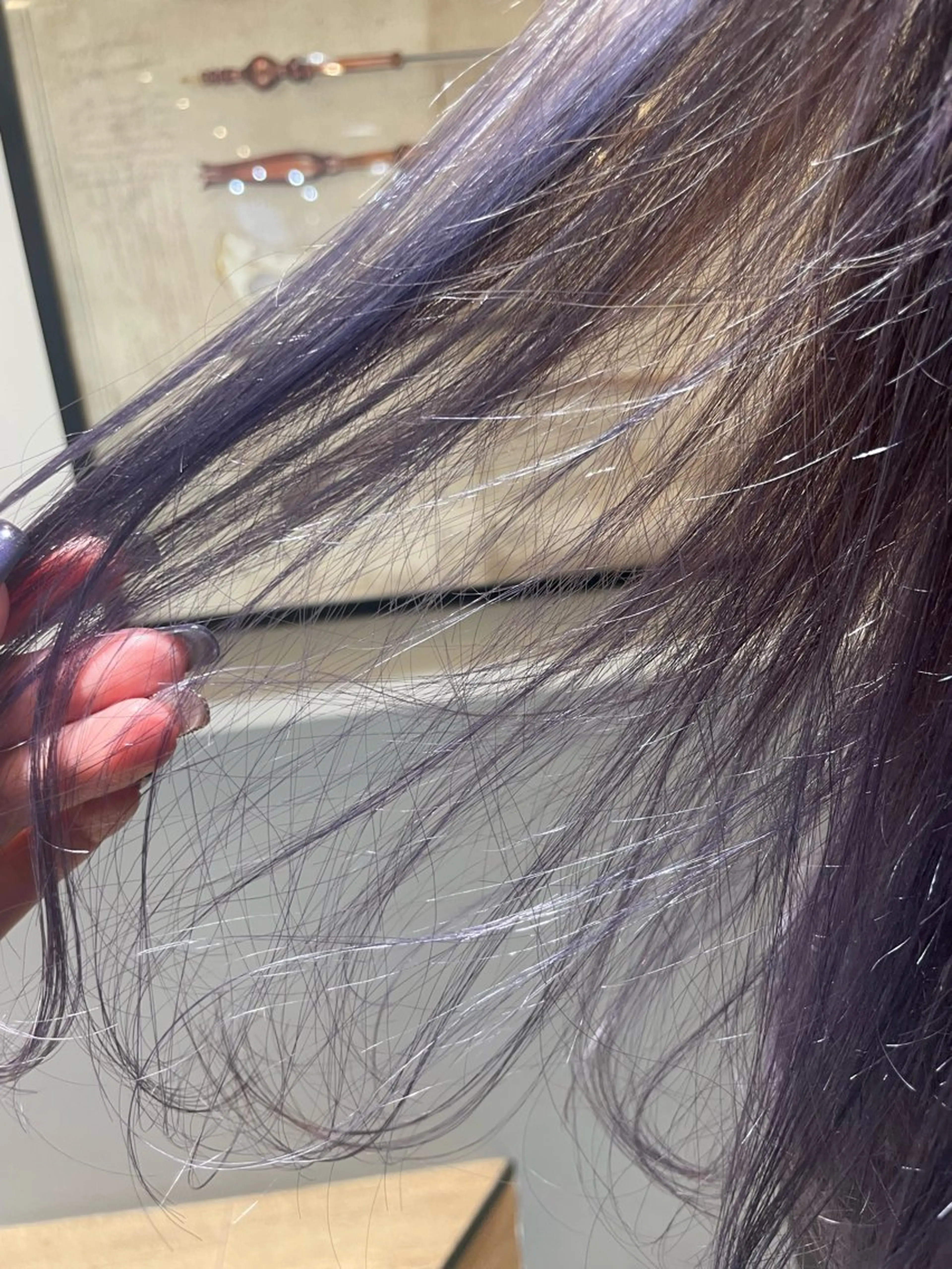 ミディアム 田中 志織のヘアスタイル