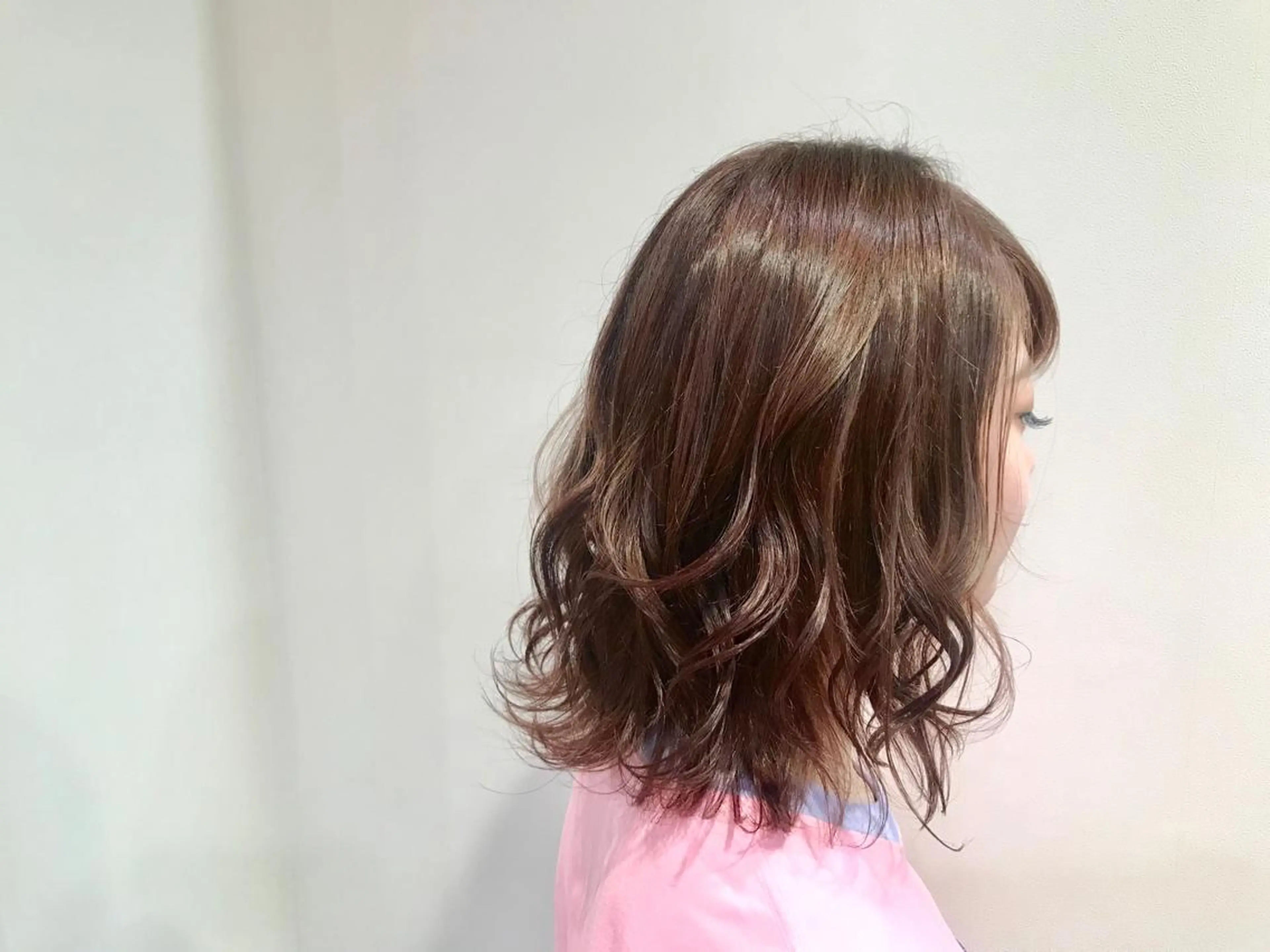 ミディアム カット ヘアカラー ✨美髪サラ艶トレンド 橋柿 実紀✨のヘアスタイル