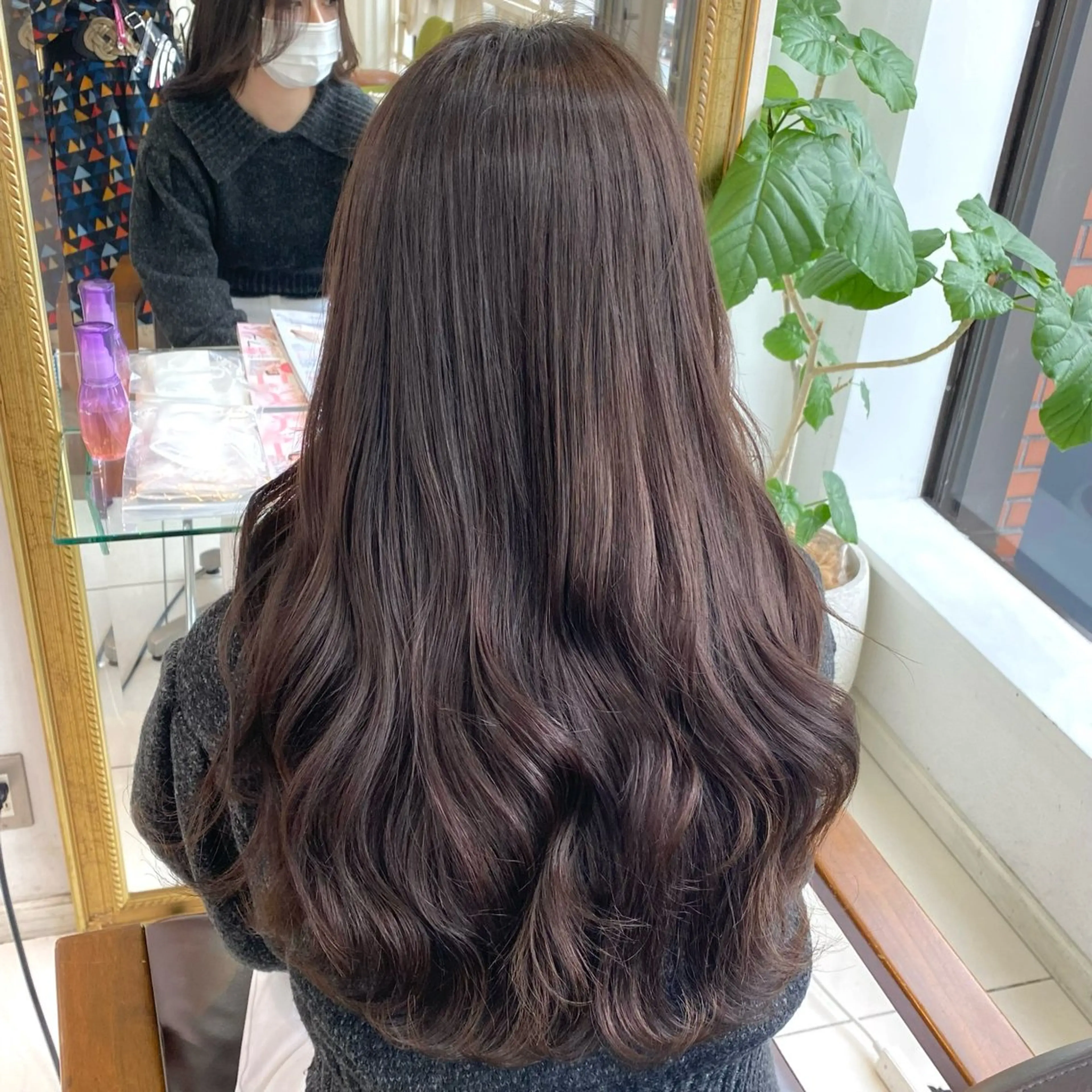 ロング カラー ヘアアレンジ ベージュカラー ブリーチ ブラウンカラー チョコレートブラウン 透明感カラー 透明感カラー ai🫧🪞のヘアスタイル