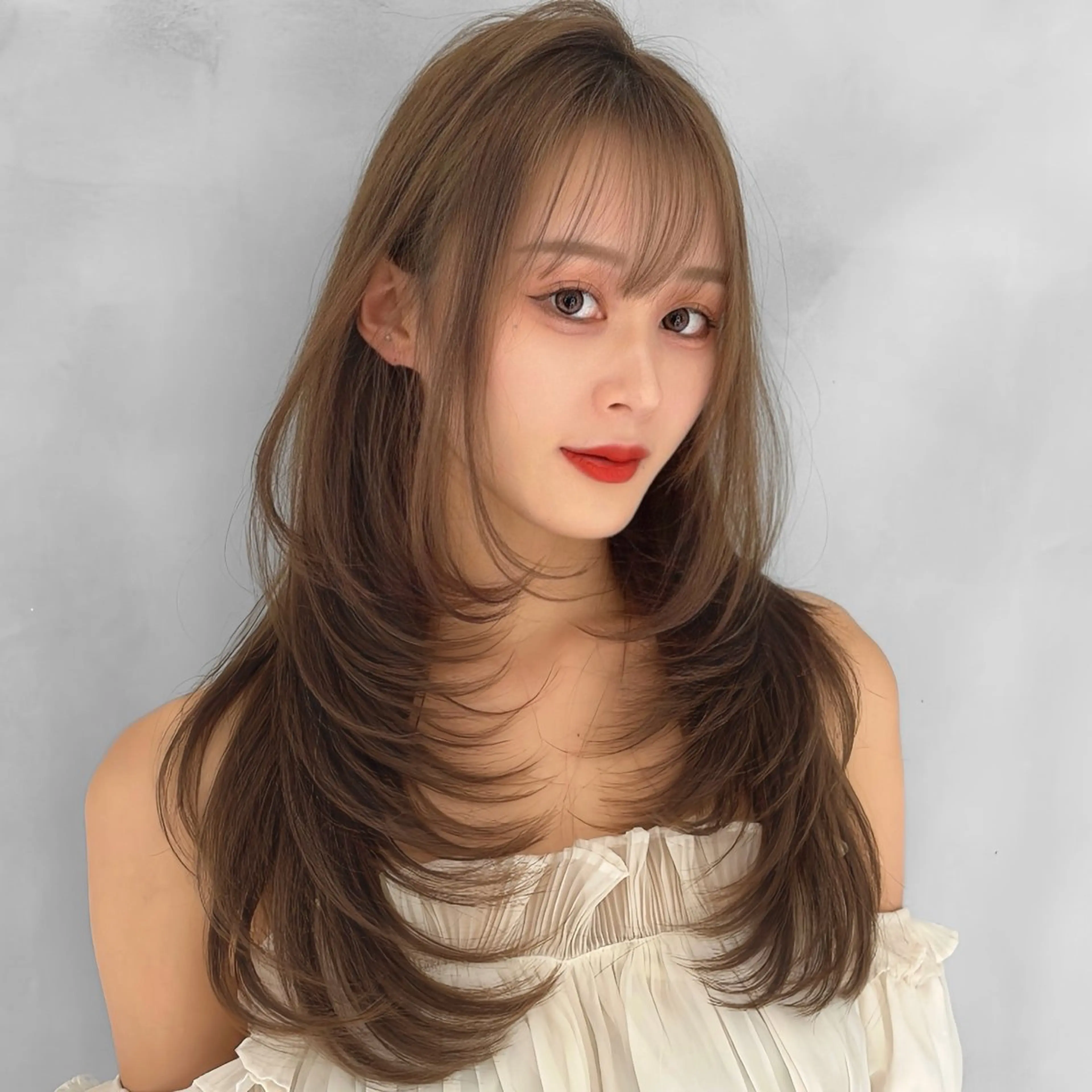 ロング カラー レイヤーカット カット ヘアカラー トリートメント 🥇KEN /レイヤー/カラーのヘアスタイル