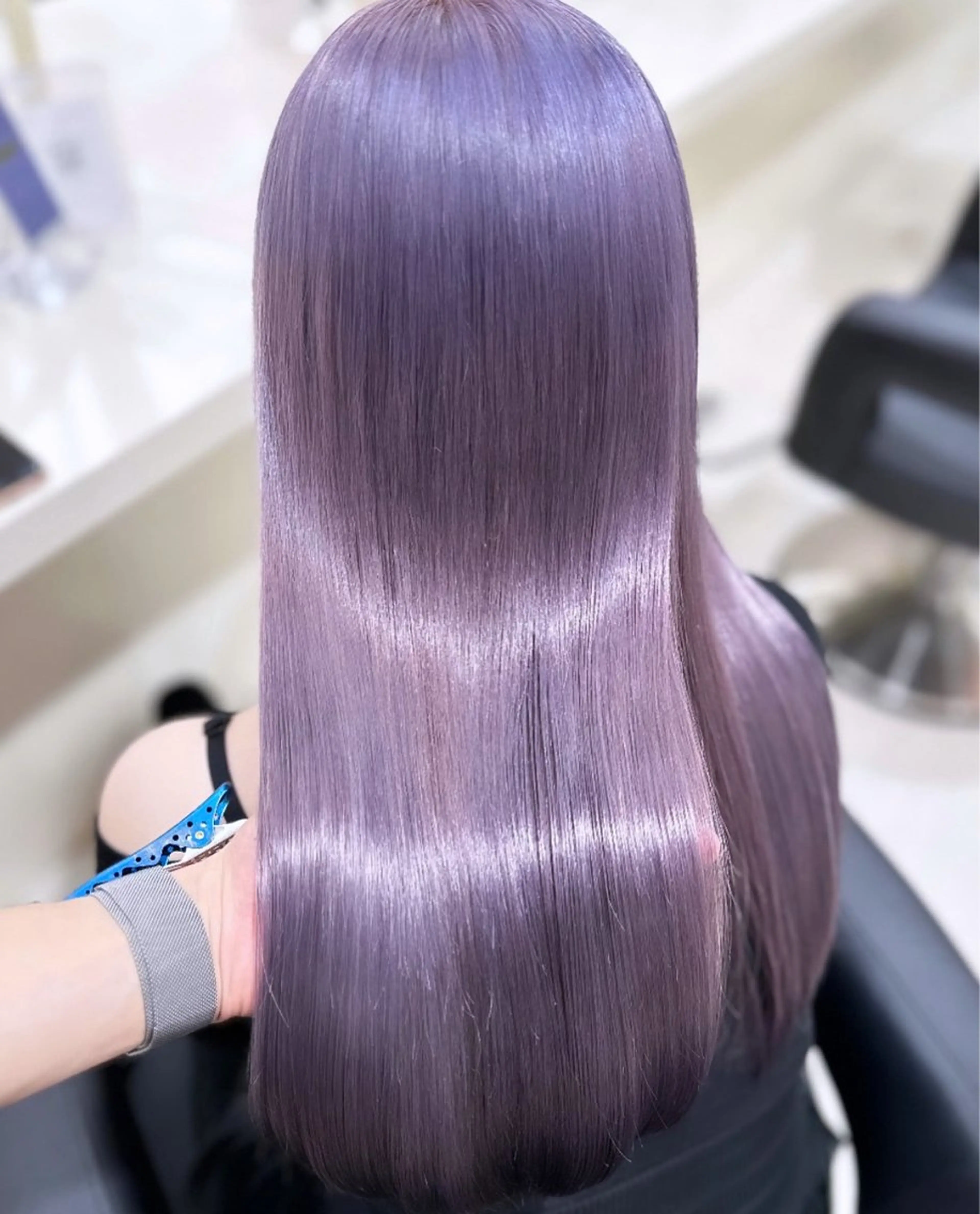 ロング ヘアカラー 🎵ハイトーン/ ブロンド⭐️MANAのヘアスタイル