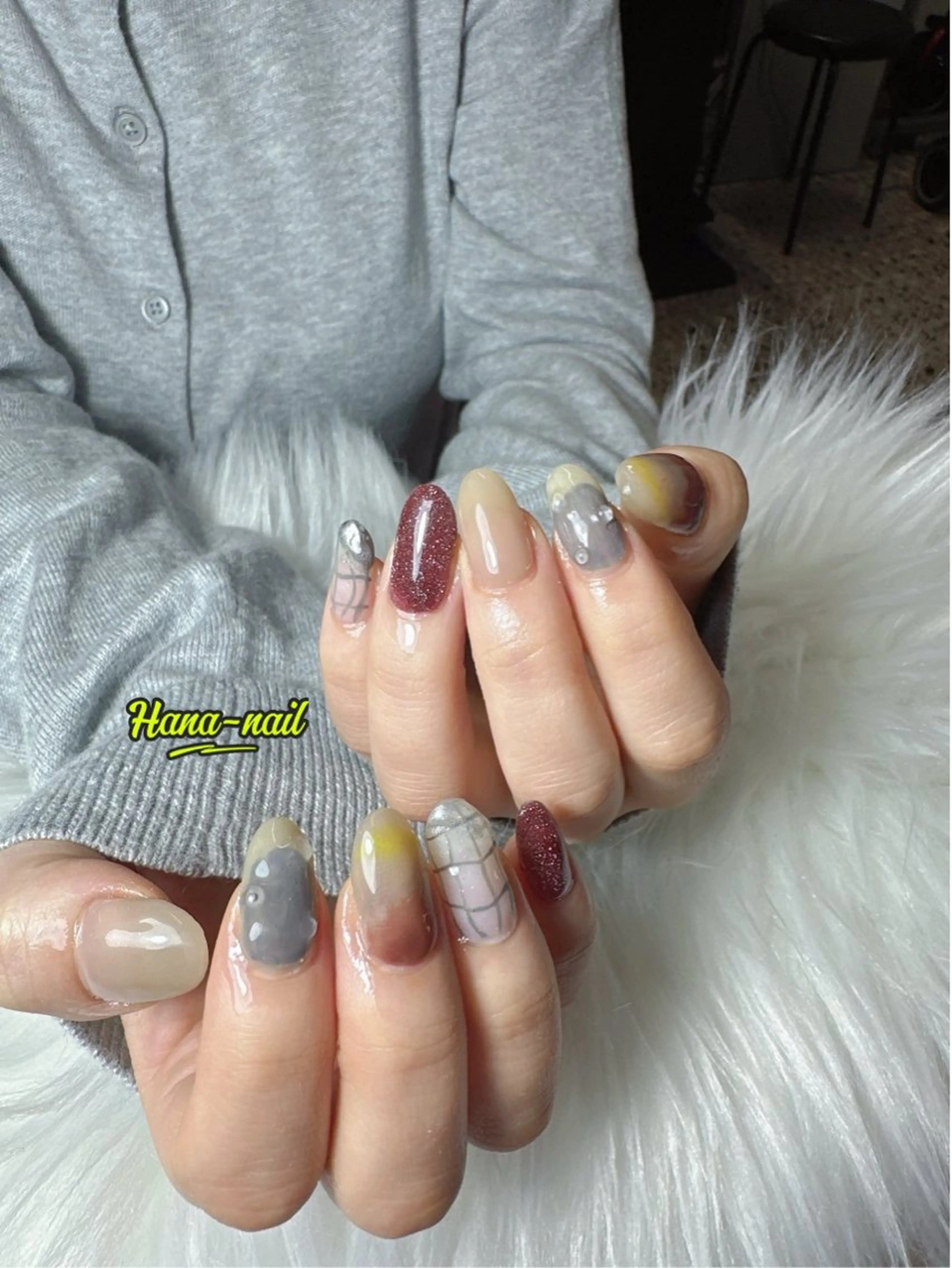 ネイル ハンドネイル HANA NAILのネイルデザイン