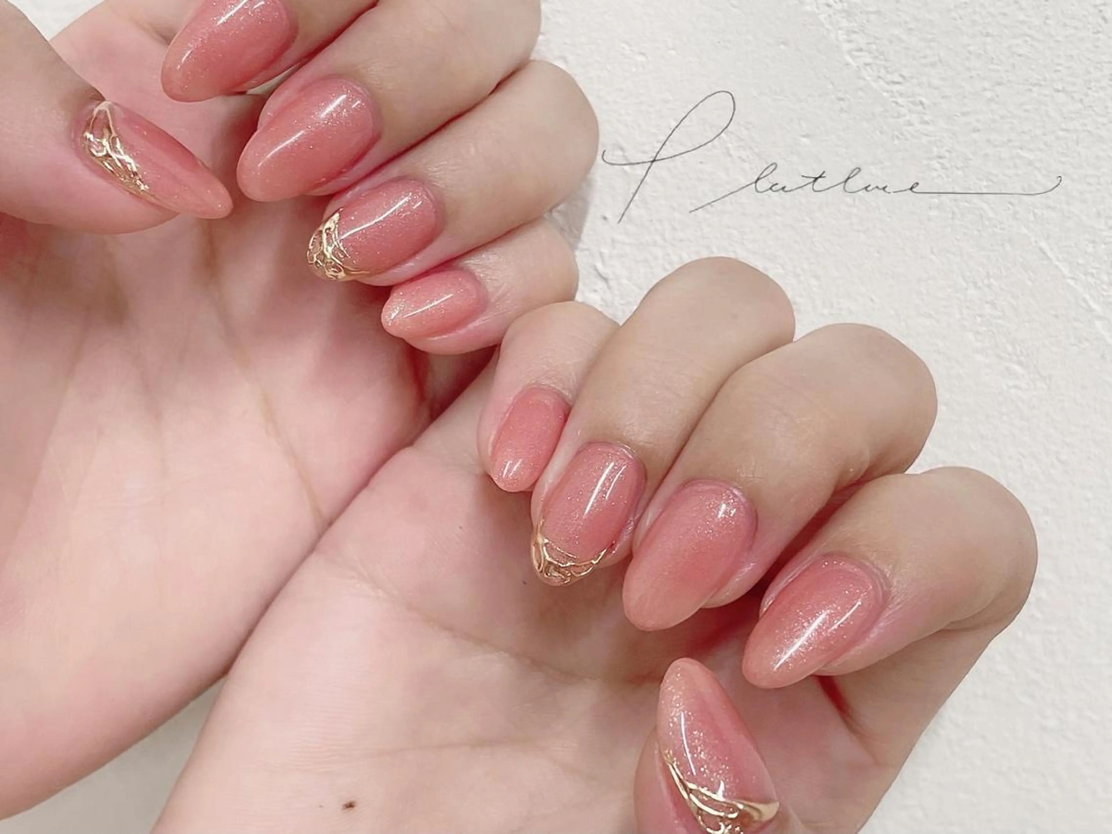 ネイル アートネイル ミラーネイル ワンカラーネイル Platluce. ERIのネイルデザイン