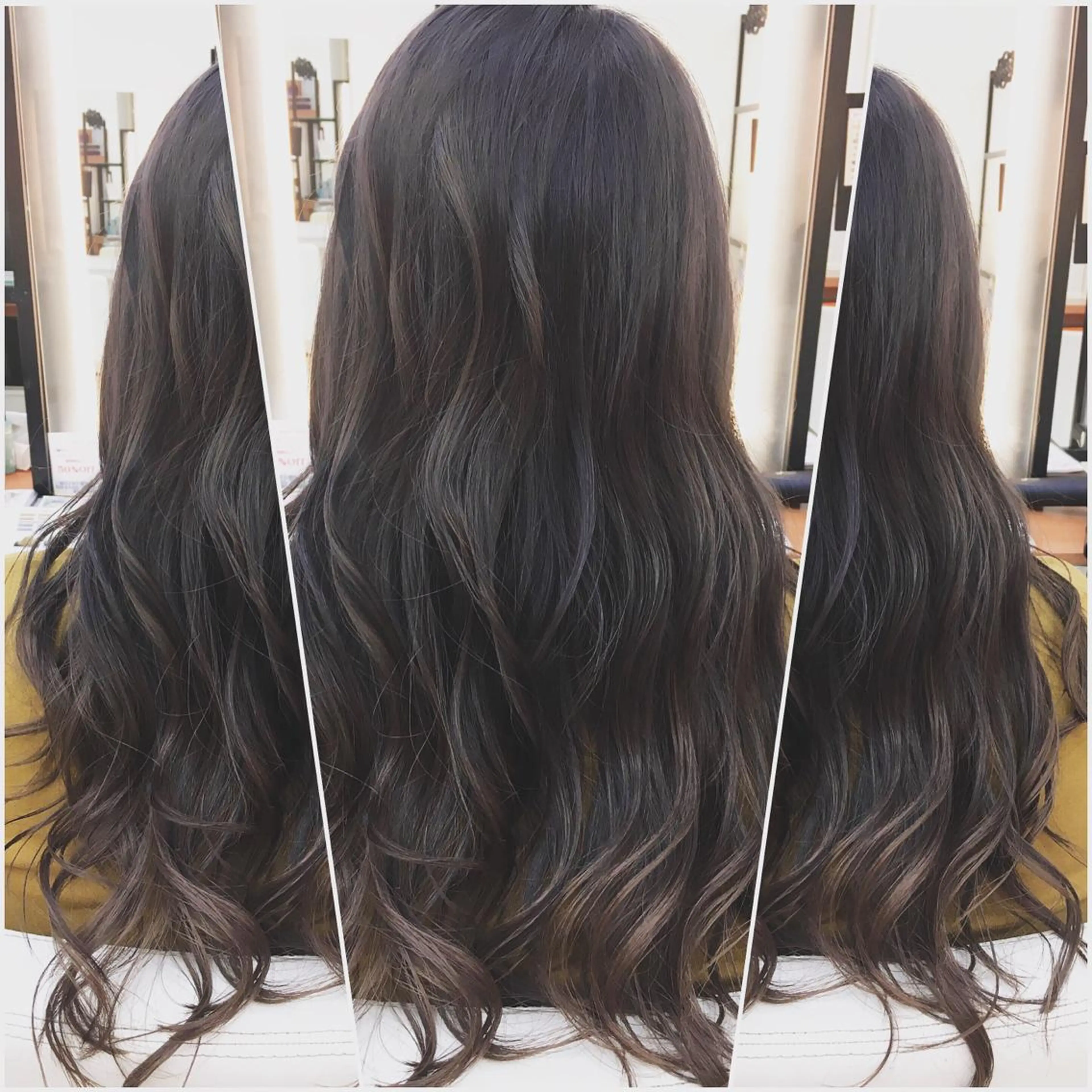 カラー グレージュ イルミナカラー 外国人風カラー カット ヘアカラー トリートメント ブリーチ/バレイヤ ージュ川端裕司のヘアスタイル