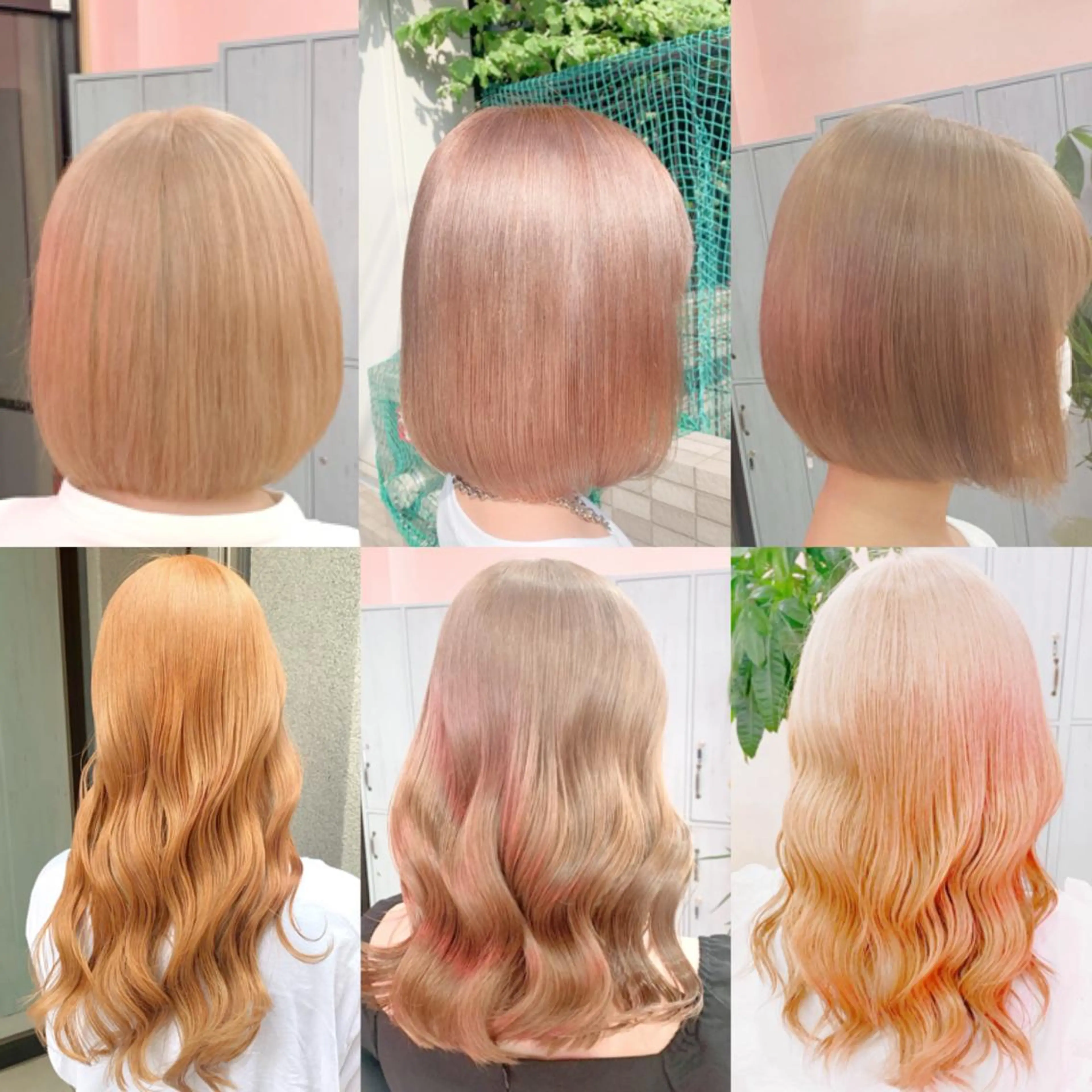 セミロング アッシュ アッシュグレー アッシュグレージュ ミストバング ピンクブラウン ハイトーン髪質改善 🎀🐰堀川智史🎀のヘアスタイル