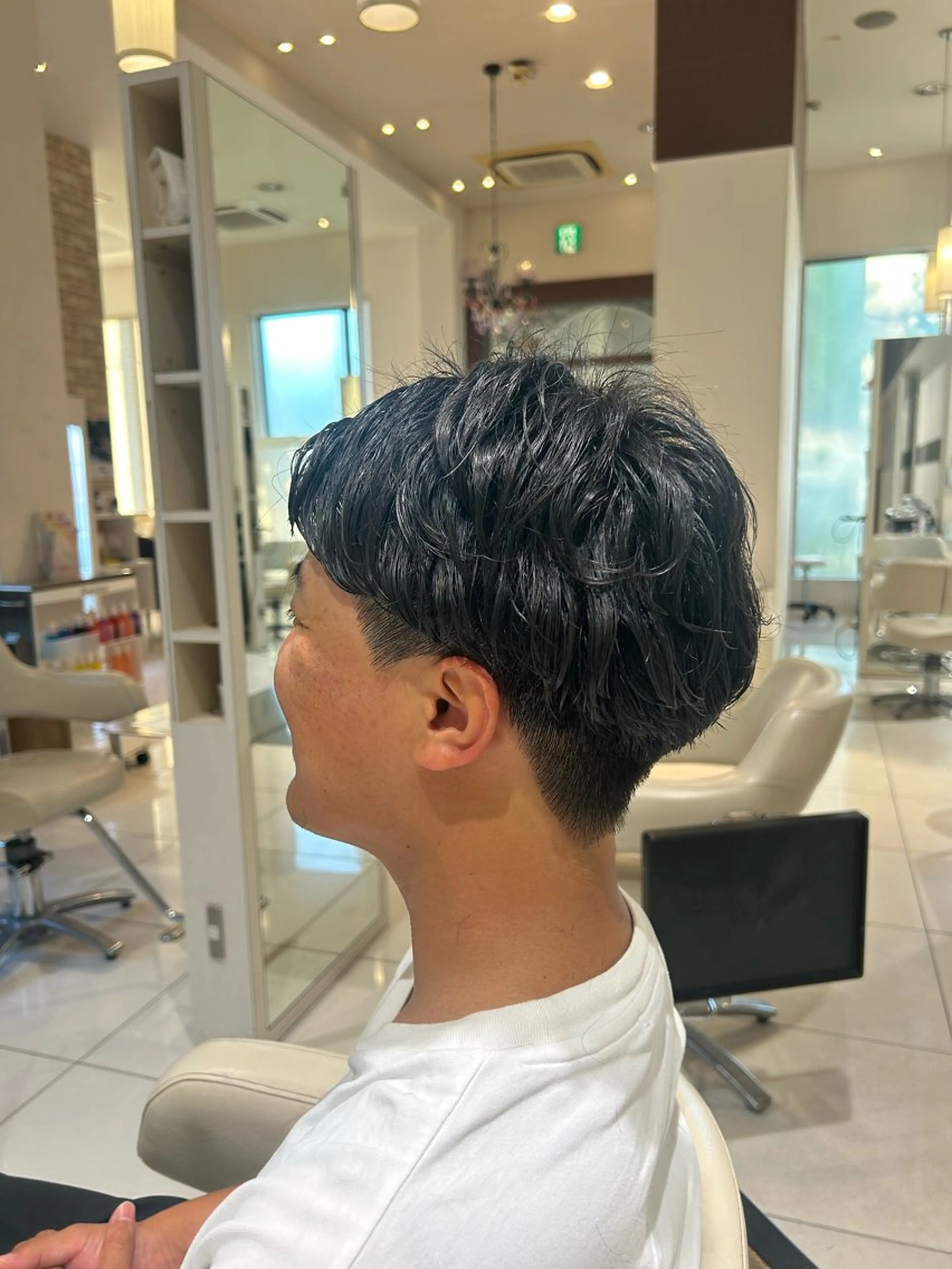 パーマ メンズ 窪田 百花のヘアスタイル