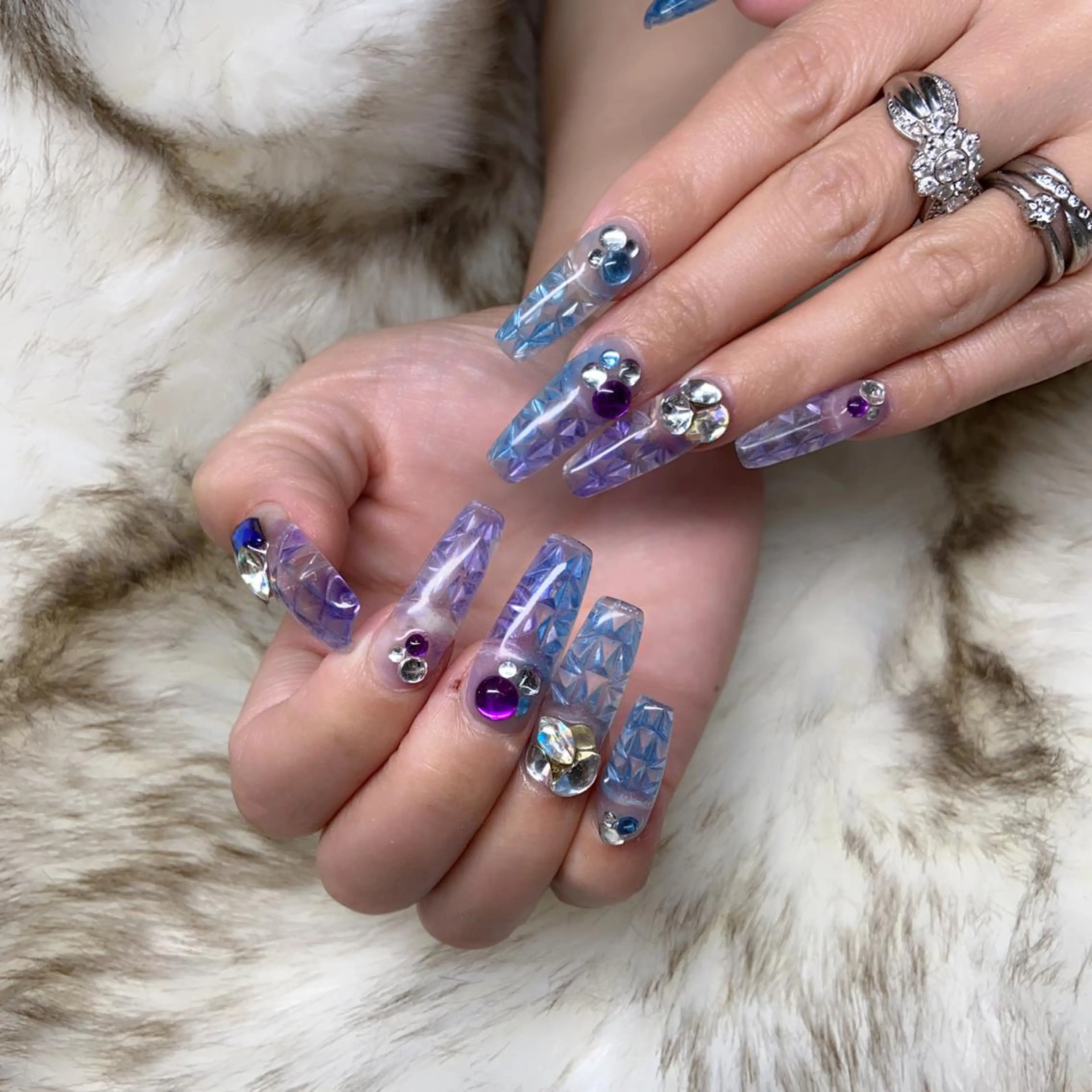 ネイル アートネイル クリアネイル フットネイル ジェルネイル 持ち込み 小尾 栞のネイルデザイン