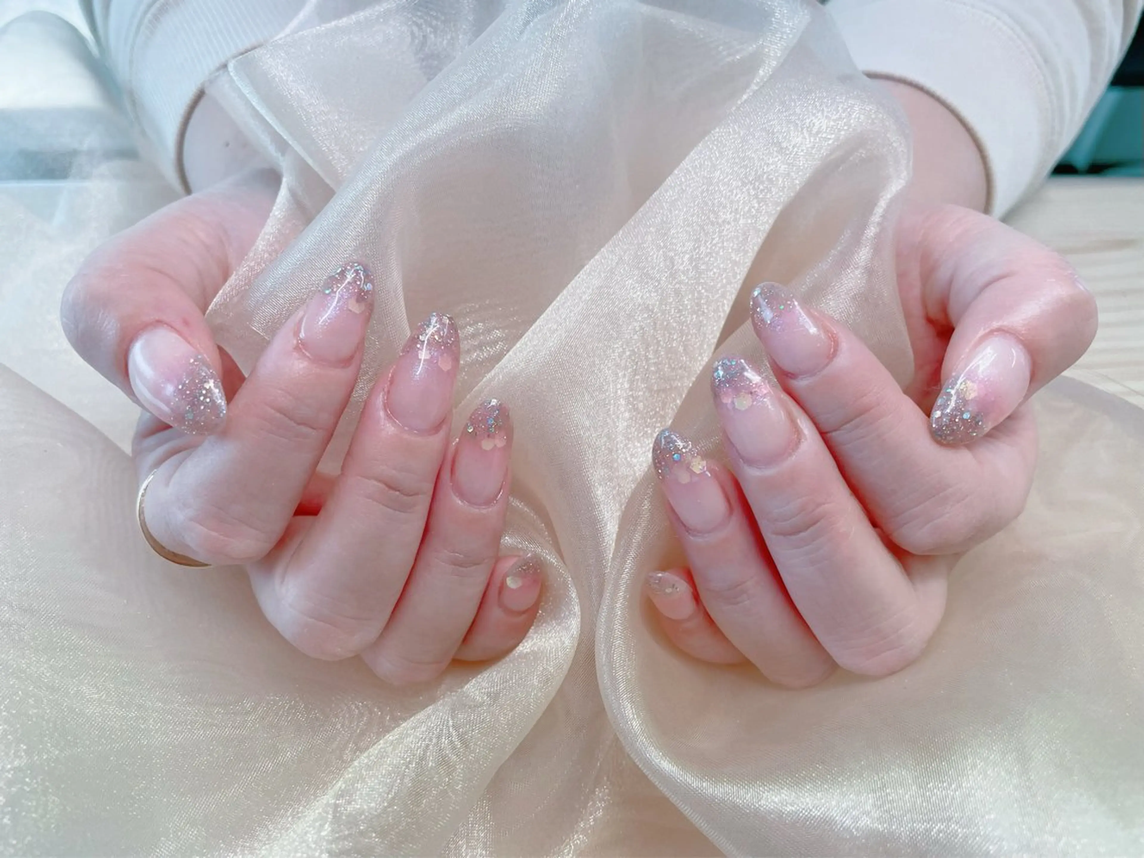 ネイル ジェルネイル ホログラムネイル ハンドネイル Orchid Nailのネイルデザイン