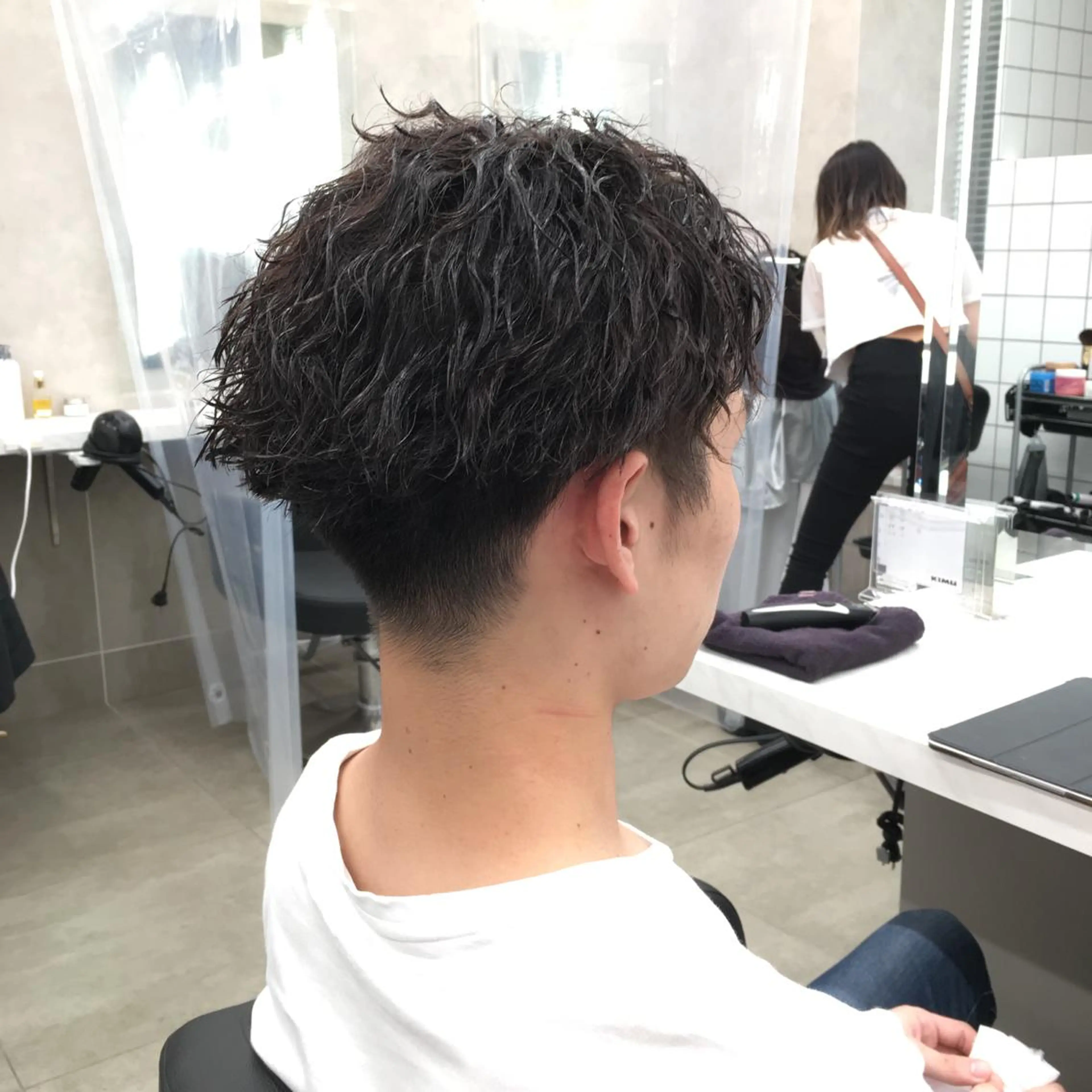 ショート パーマ メンズ 🔥メンズ特化🔥 木村 祐太のヘアスタイル