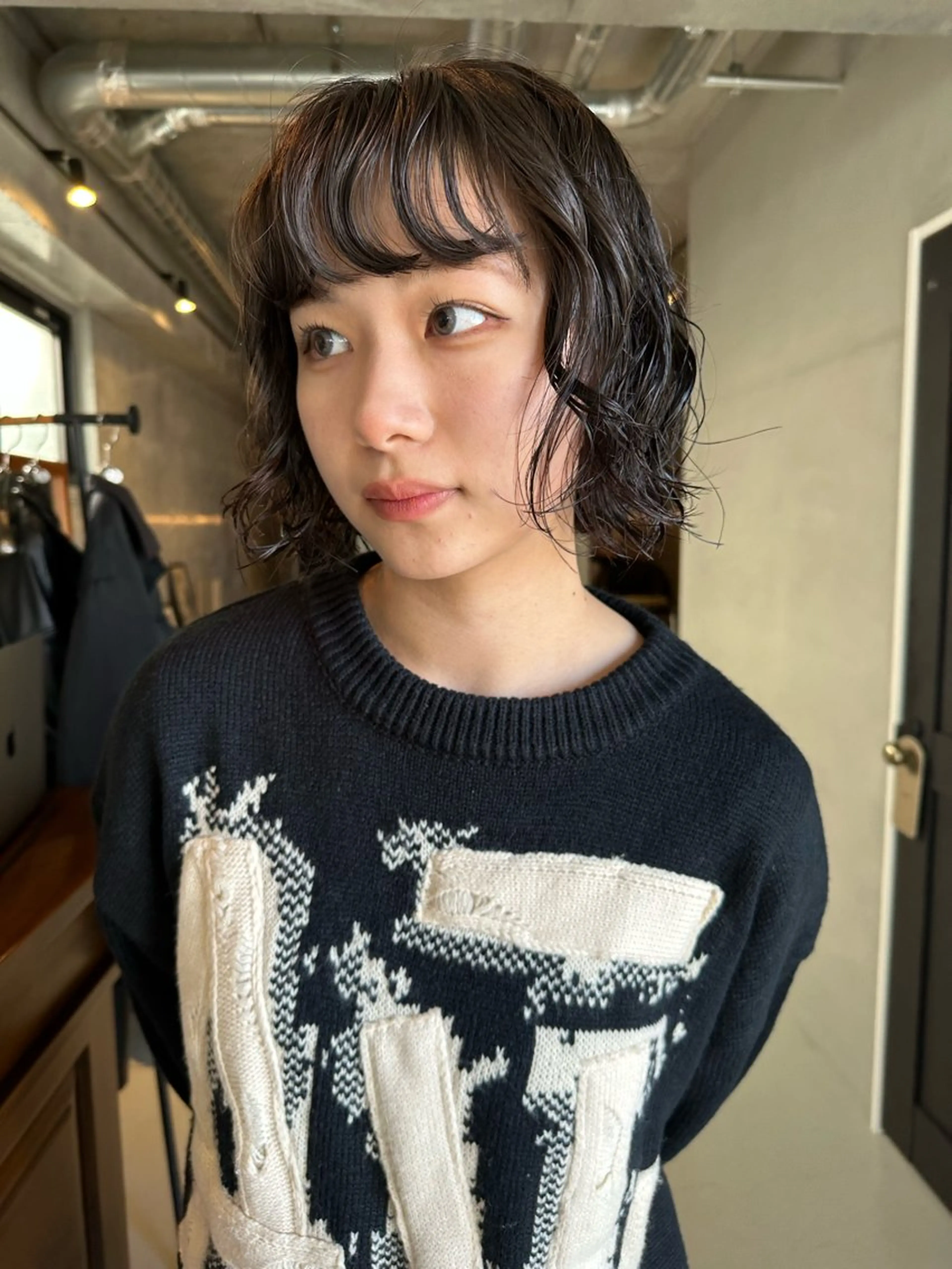 ショート パーマ カット パーマ トリートメント 斎藤祐樹 /レイヤー/パーマのヘアスタイル