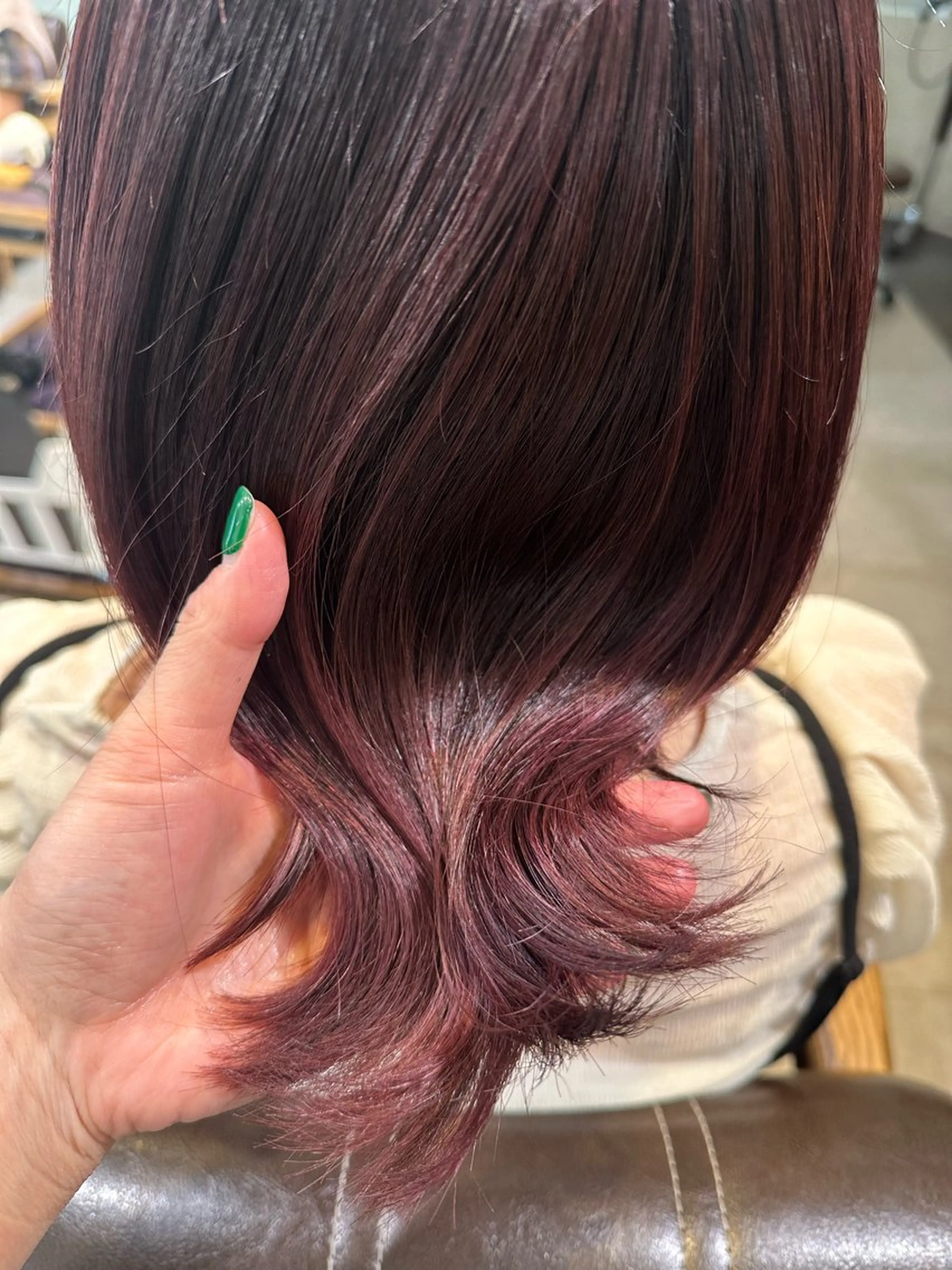 ショート カラー 🦋艶モテカラー/ヘ アセット🦋YURIのヘアスタイル